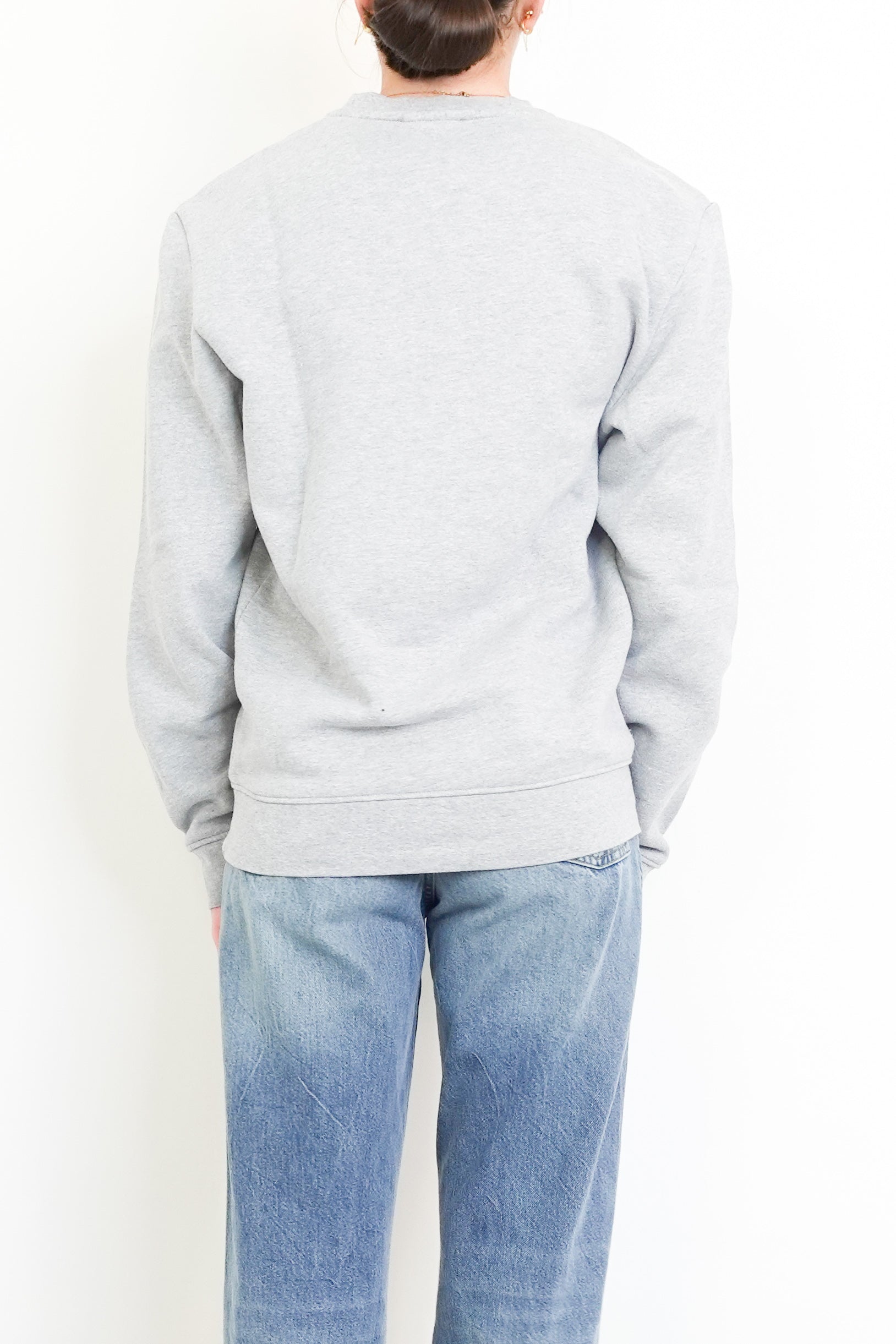 Grey logo sweatshirt RRP £120