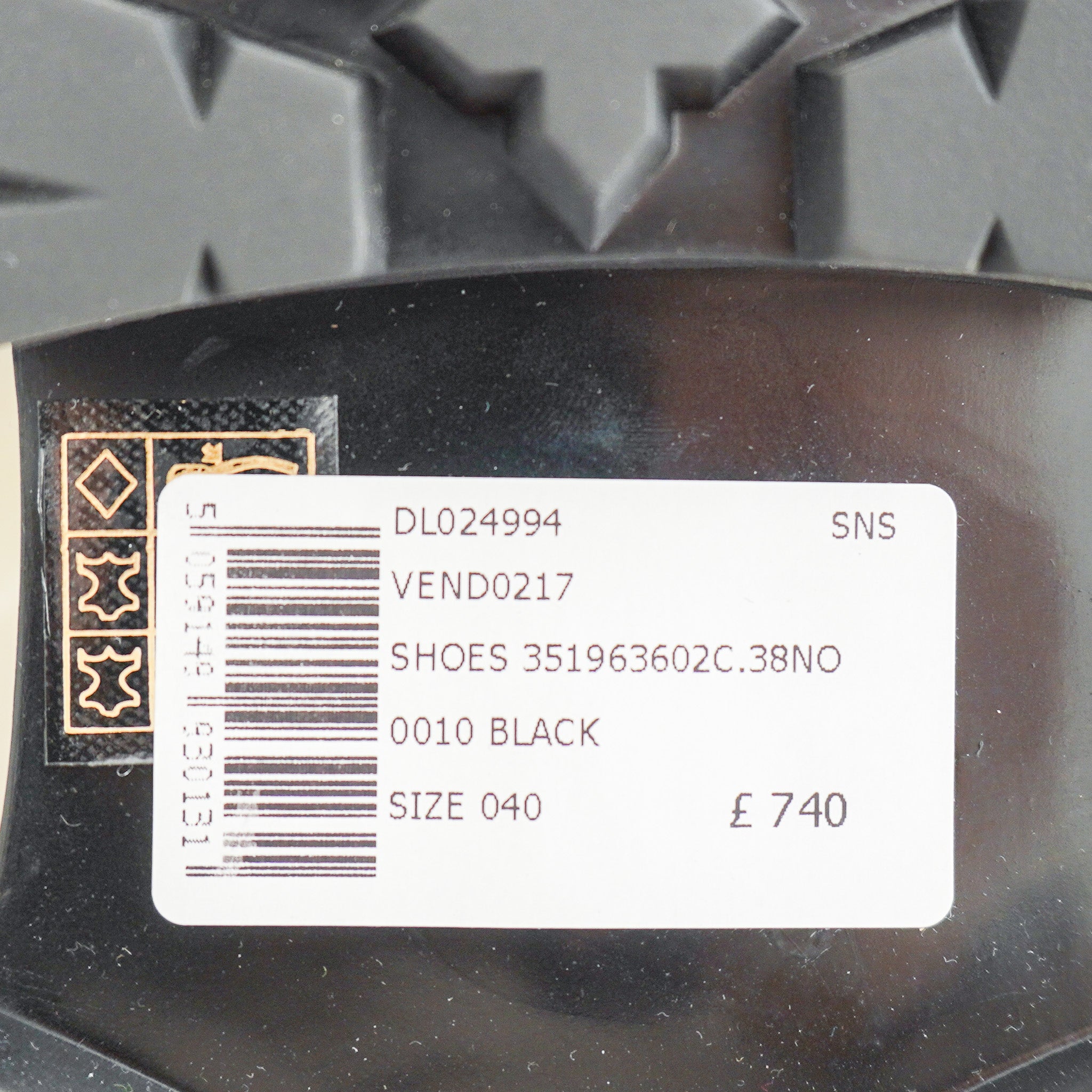 NEW CELINE Margaret Triomphe Chunky Loafers in Black RRP £850 | AUthentic Preloved