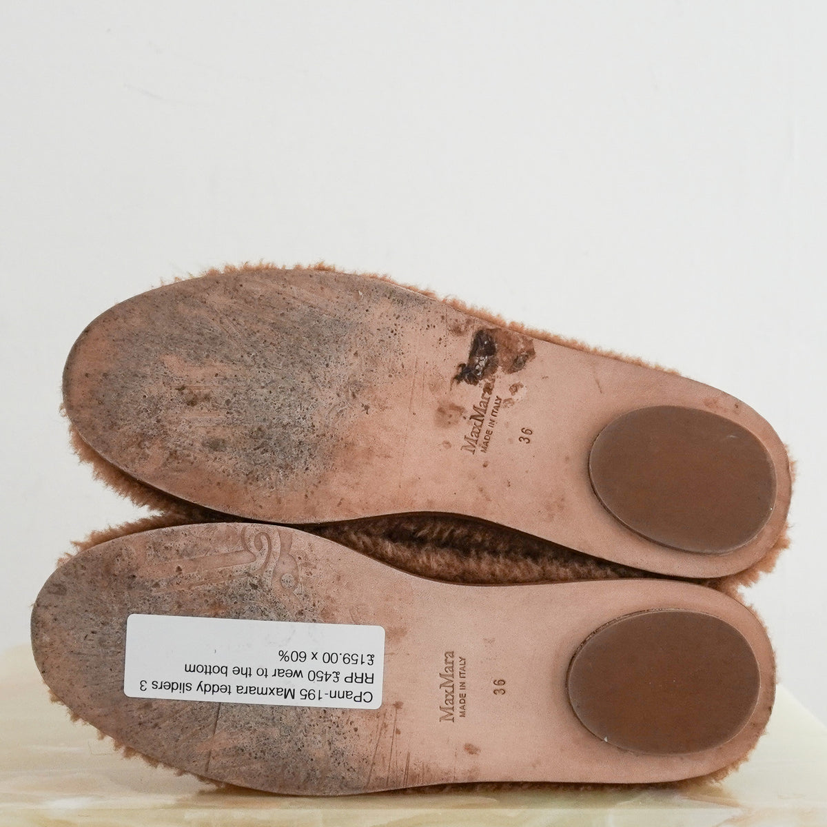 MaxMara Teddy Loafers UK 3 (RRP £450) | Authentic Preloved