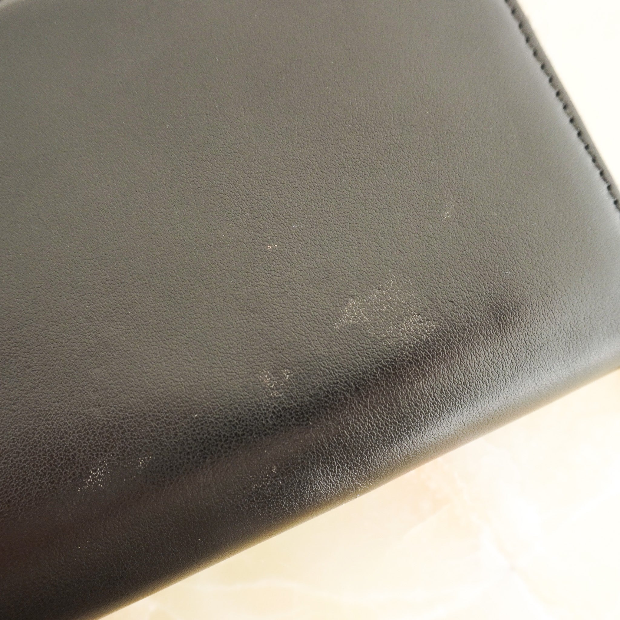 Fendi Monster Eyes Zip Around Wallet in Black | Authentic Preloved