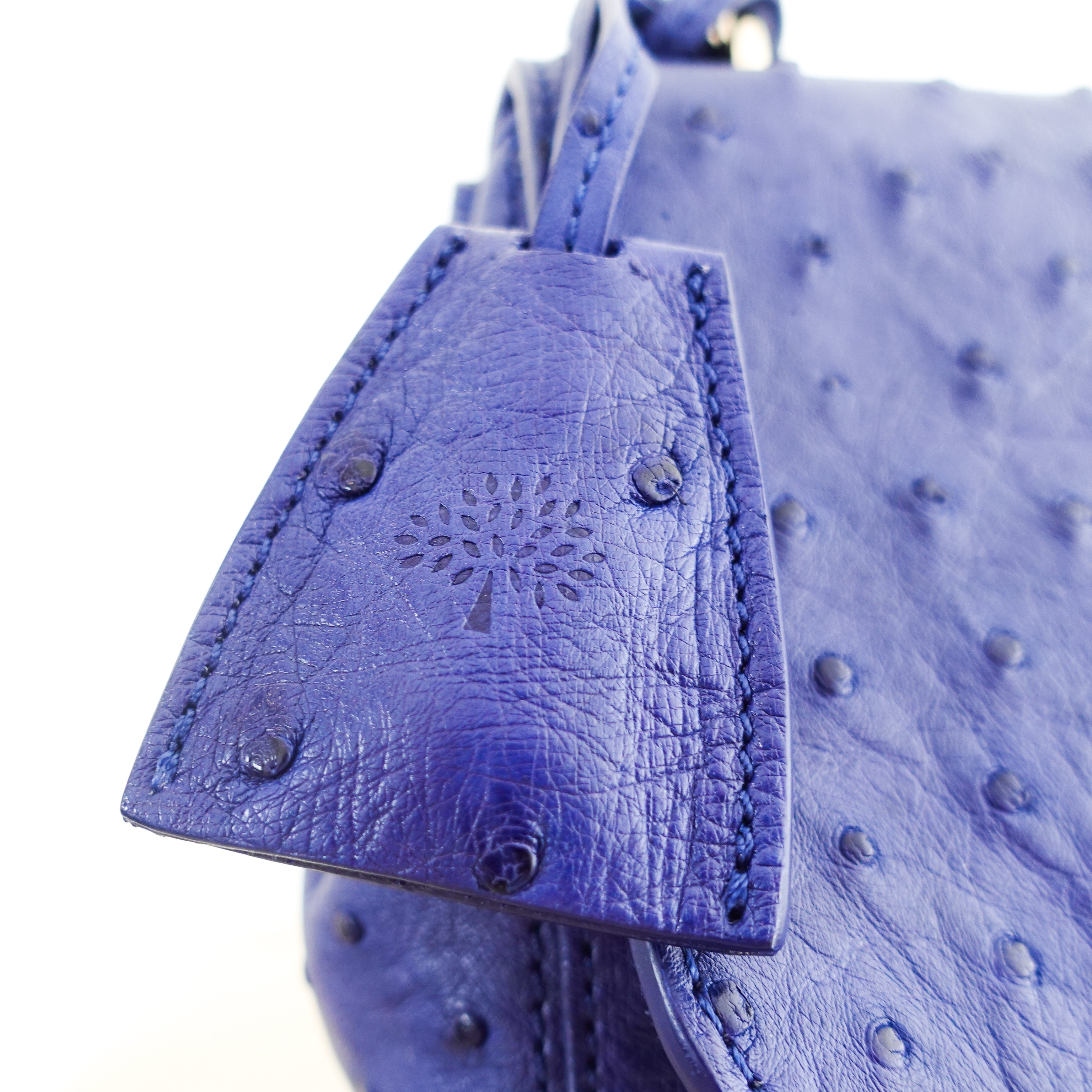 Blue mini lily crossbody bag RRP £995