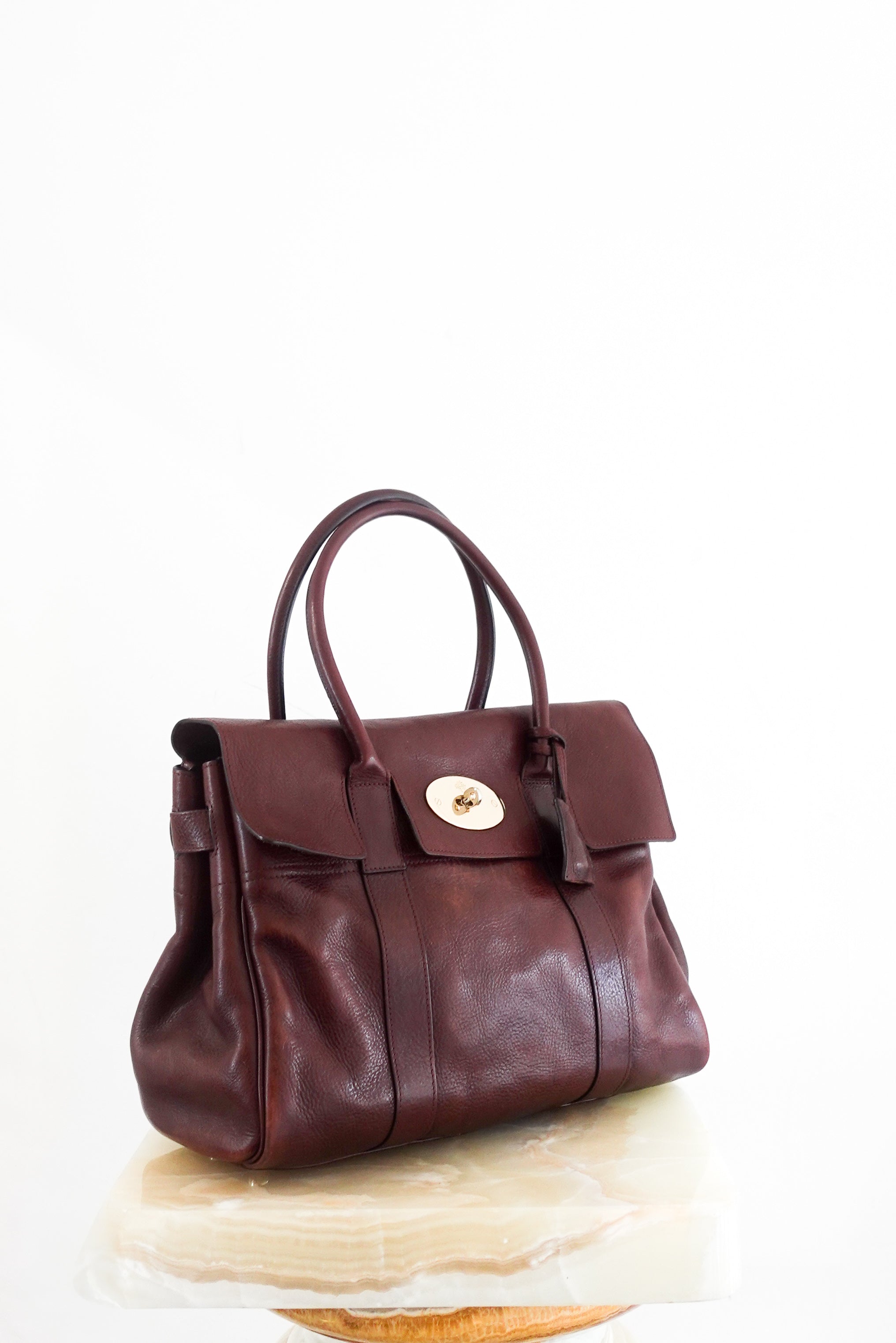 Burgundy Bayswater bag RRP £1K