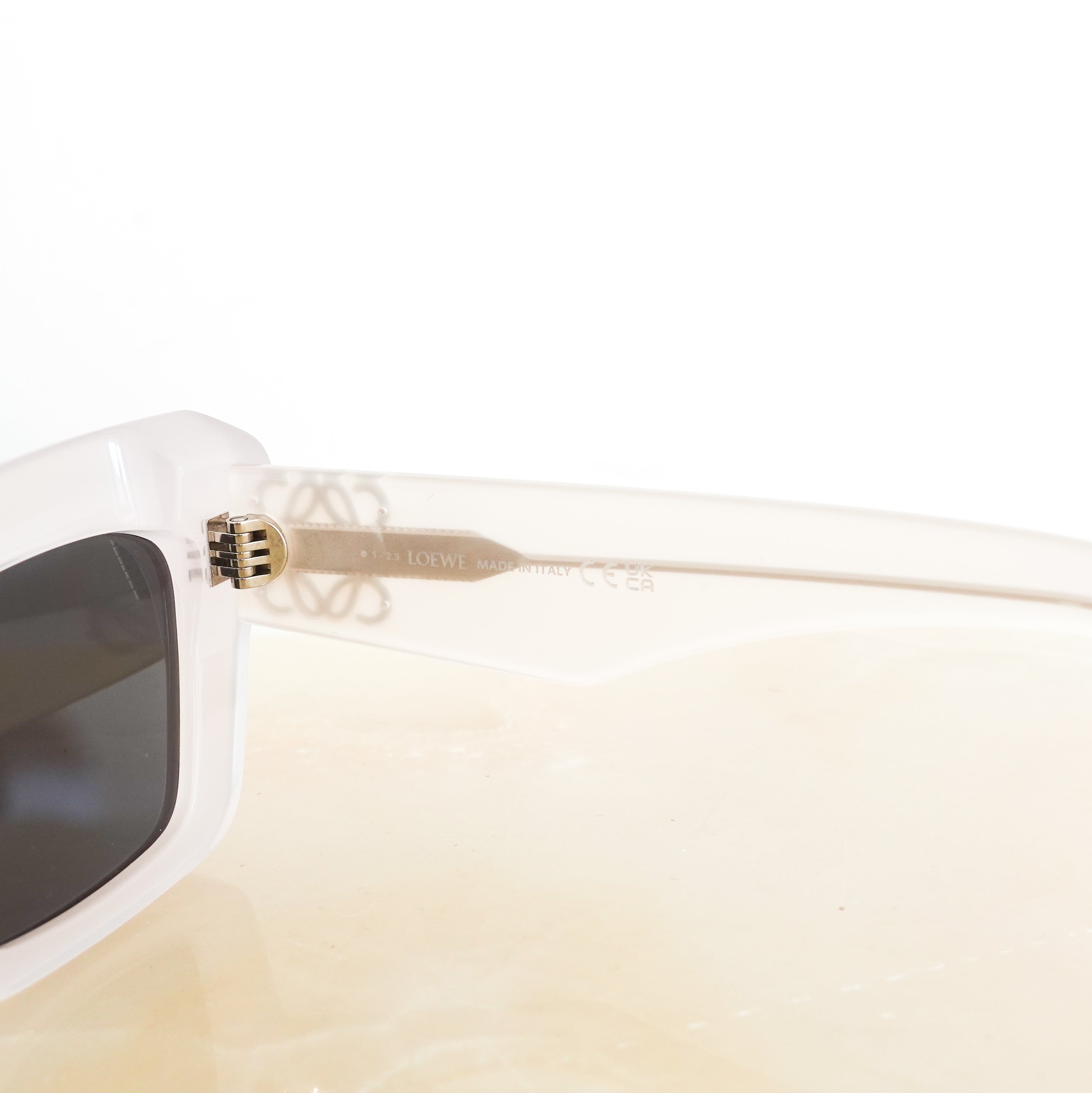 Perspex logo sunglasses RRP £310