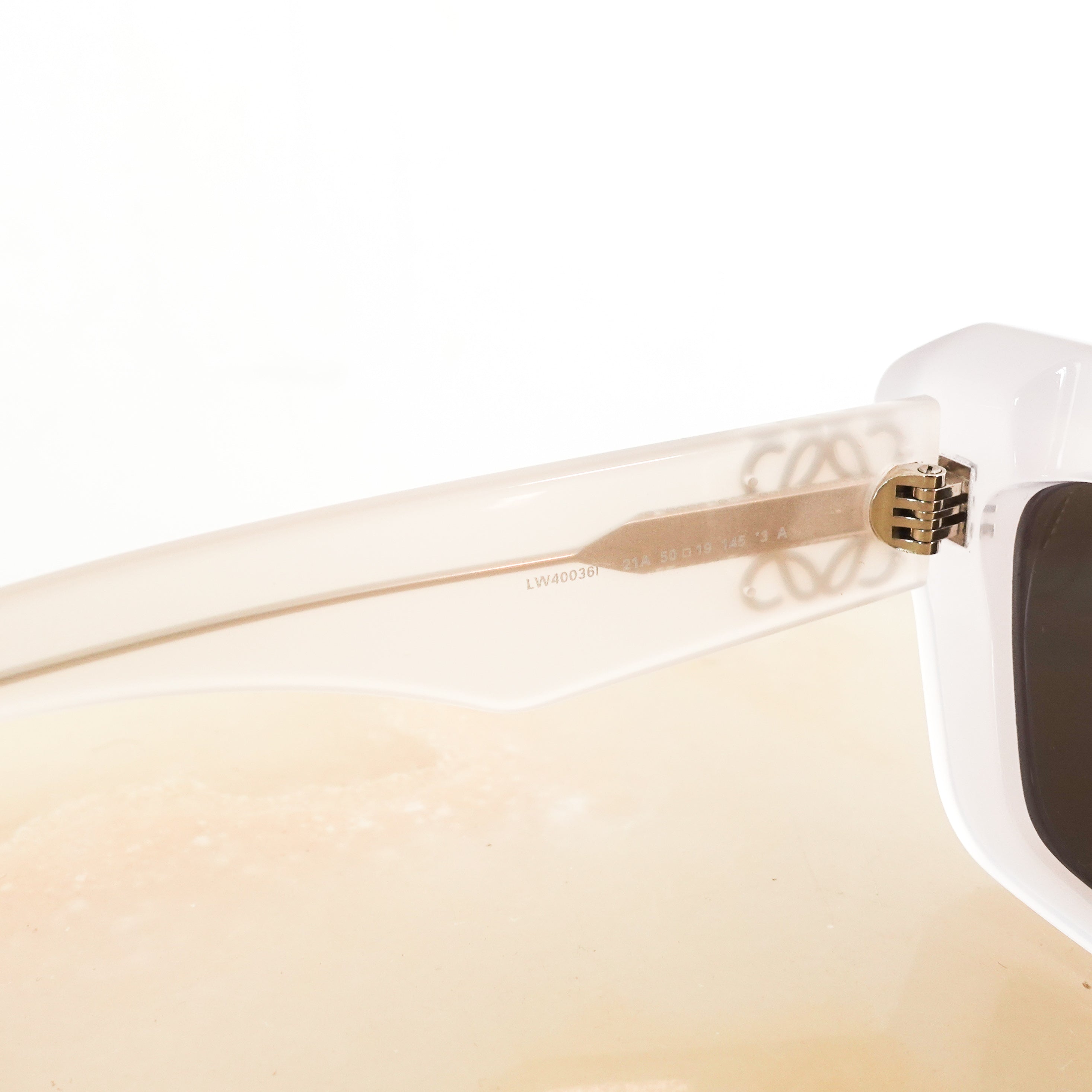 Perspex logo sunglasses RRP £310