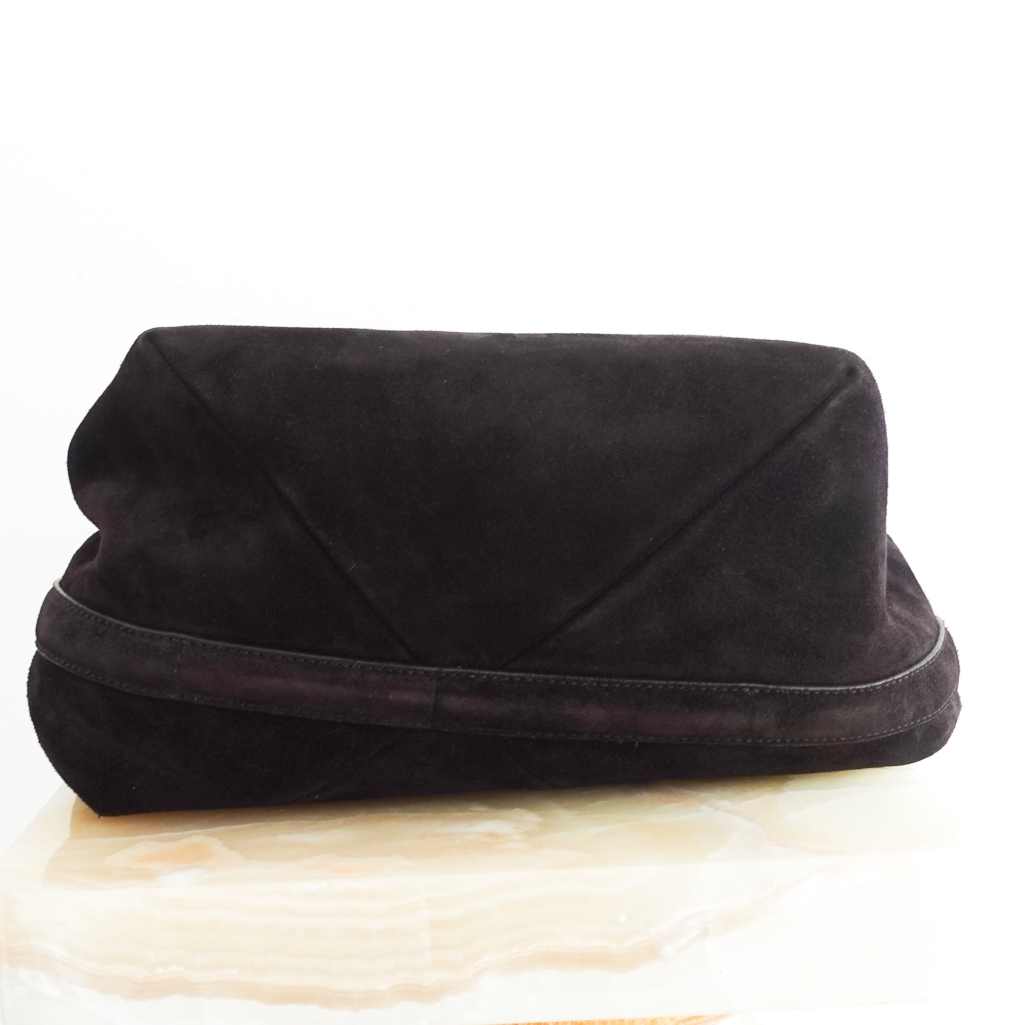 Toteme Belted Suede Tote Bag Brown RRP £865| Authentic Preloved - Reloved Again