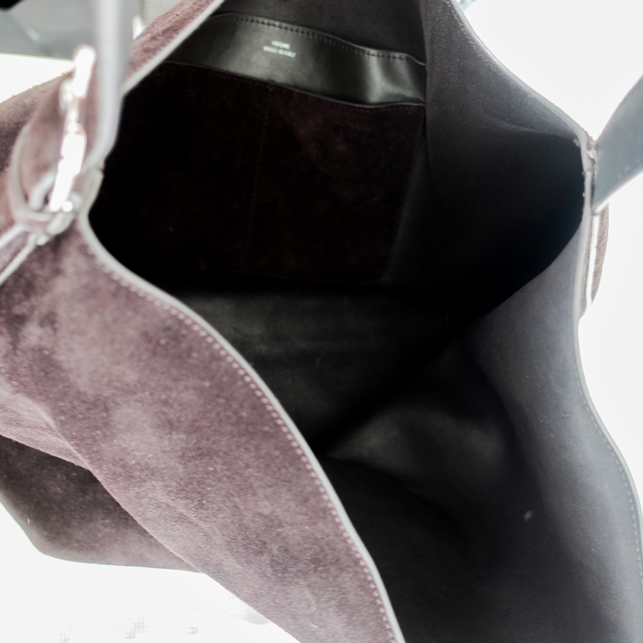 Toteme Belted Suede Tote Bag Brown RRP £865| Authentic Preloved - Reloved Again