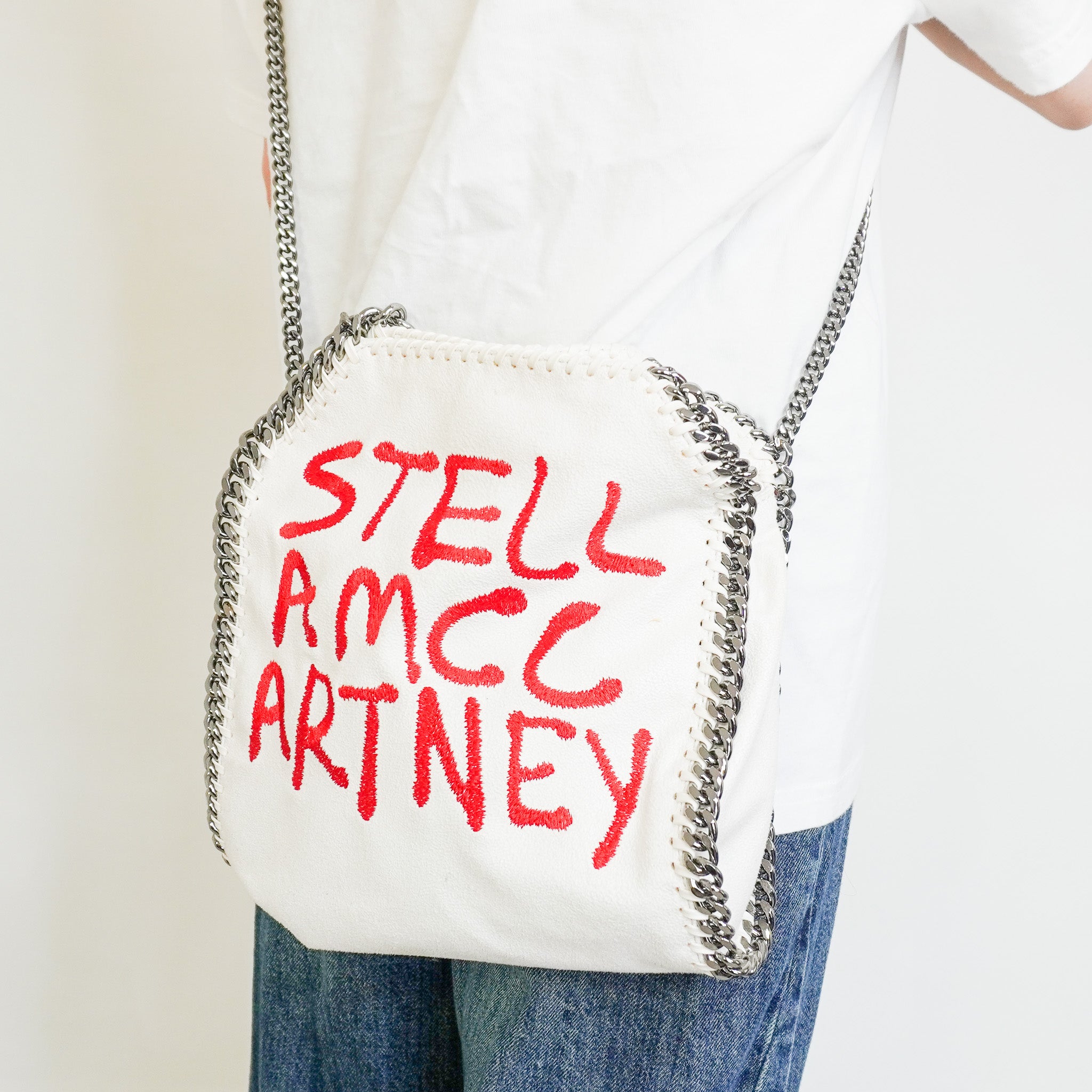 Stella McCartney Graffiti Falabella Bag (RRP £995) | Authentic Preloved