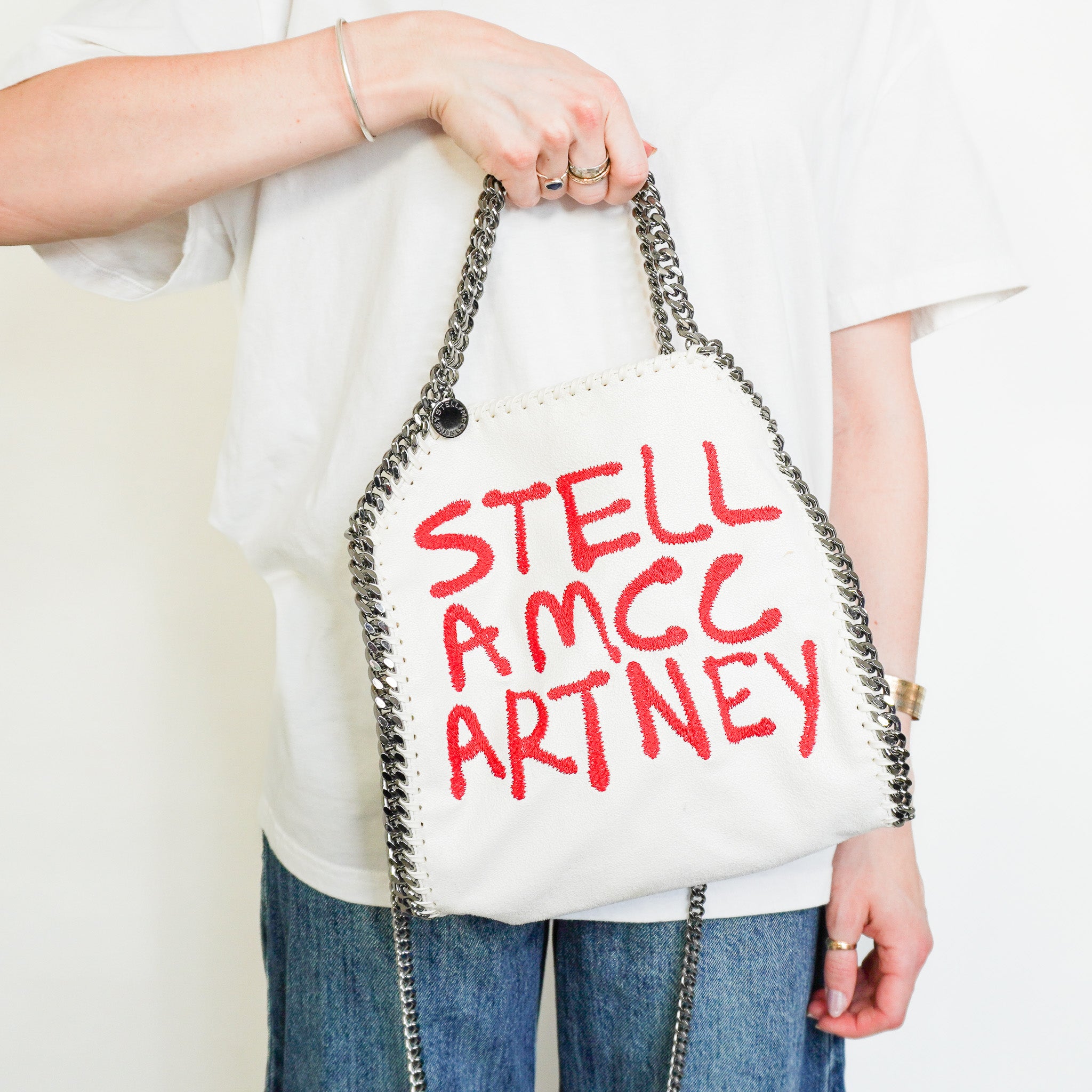 Stella McCartney Graffiti Falabella Bag (RRP £995) | Authentic Preloved