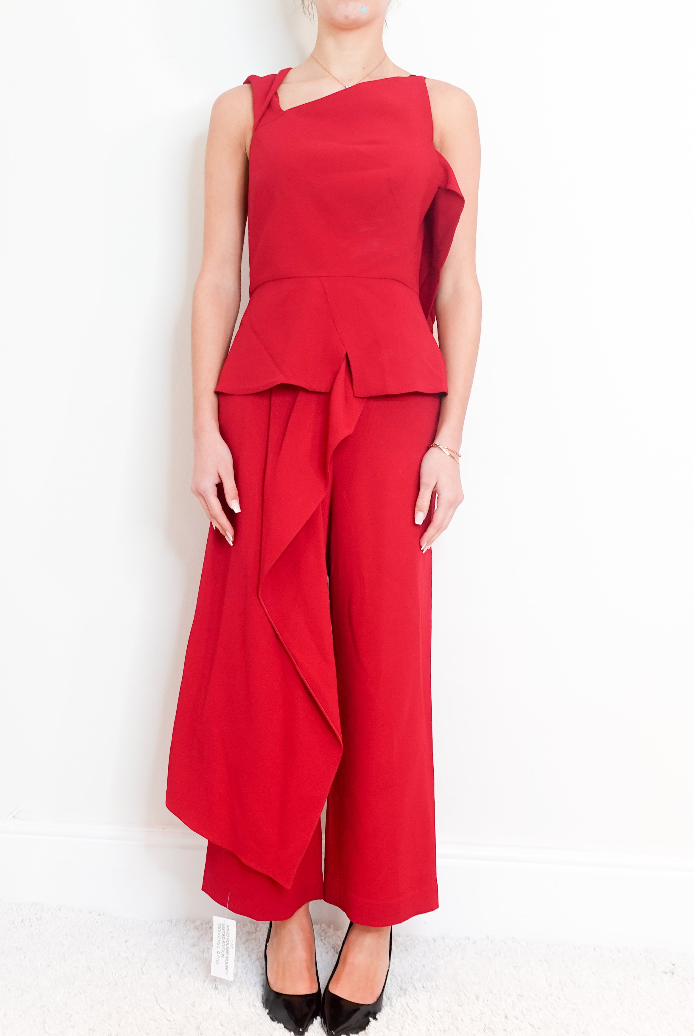 Red Top and Trousers set RRP £400