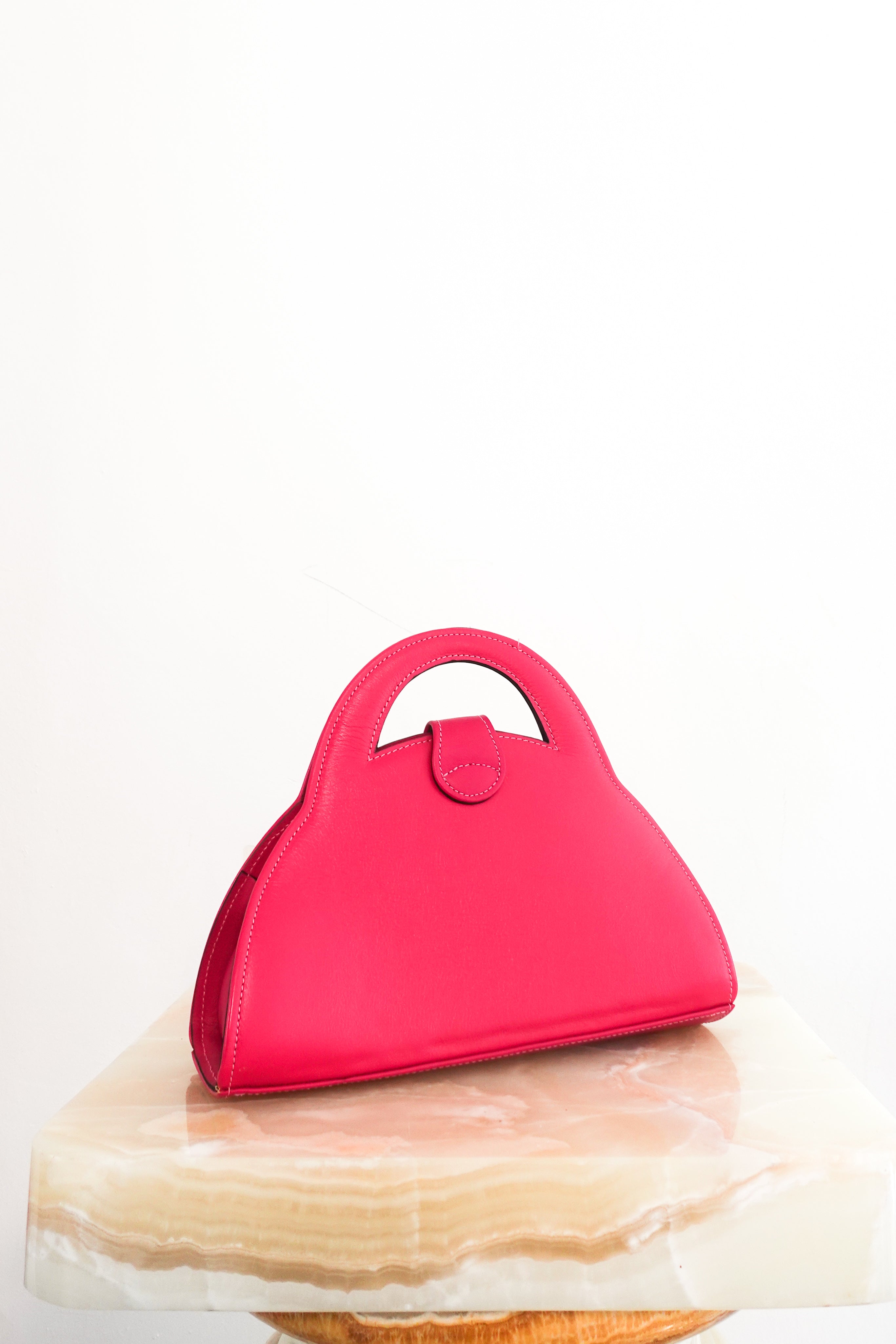 Pink The Babs structured mini bag