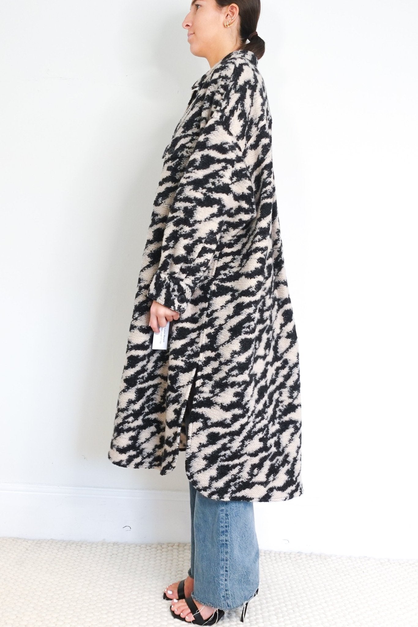 Isabel Marant Etoile Grey Fontizi Coat RRP £395 | Authentic Preloved - Reloved Again