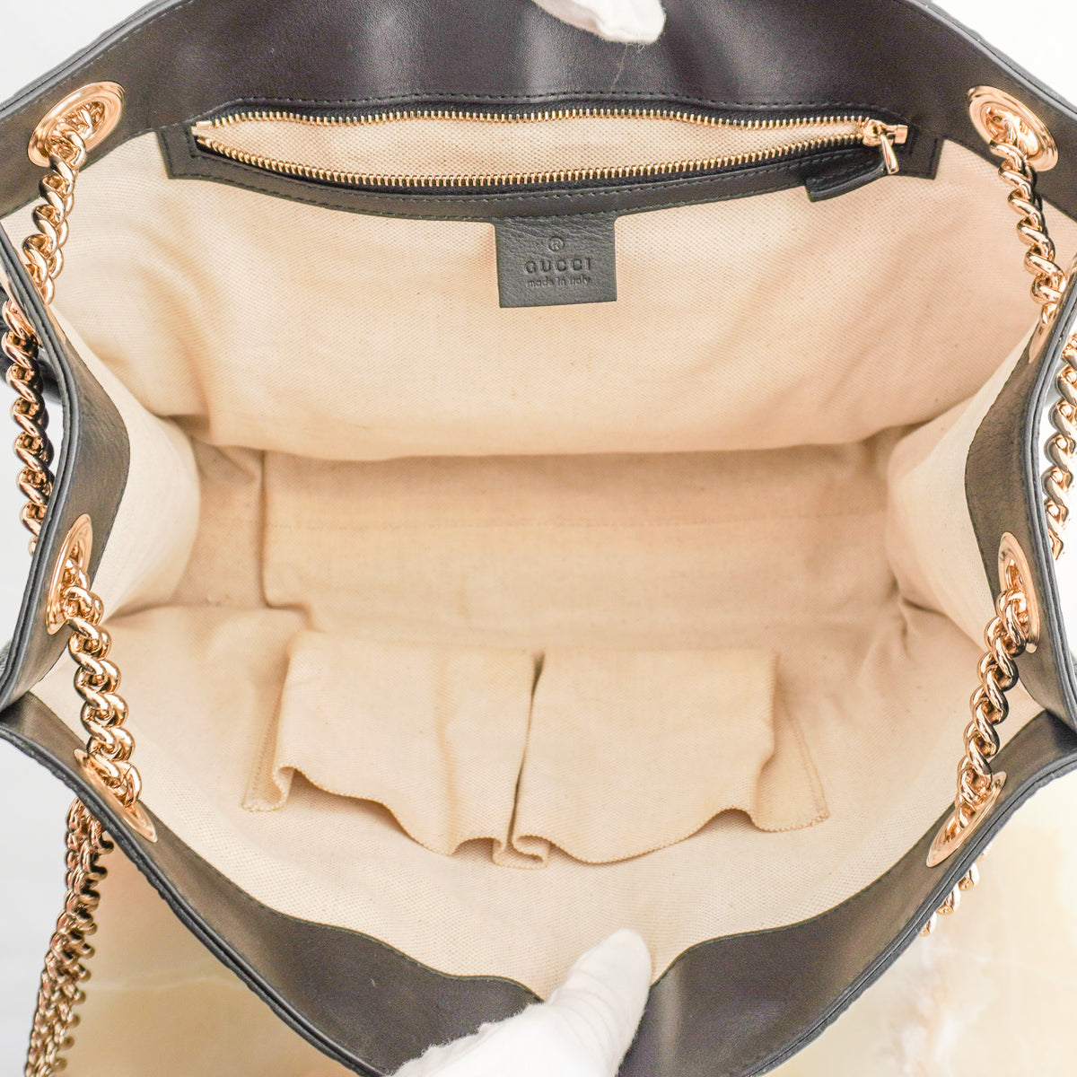 Gucci Guccissima Large Emily Shoulder Bag (RRP £1550) | Authentic Preloved [final sale]