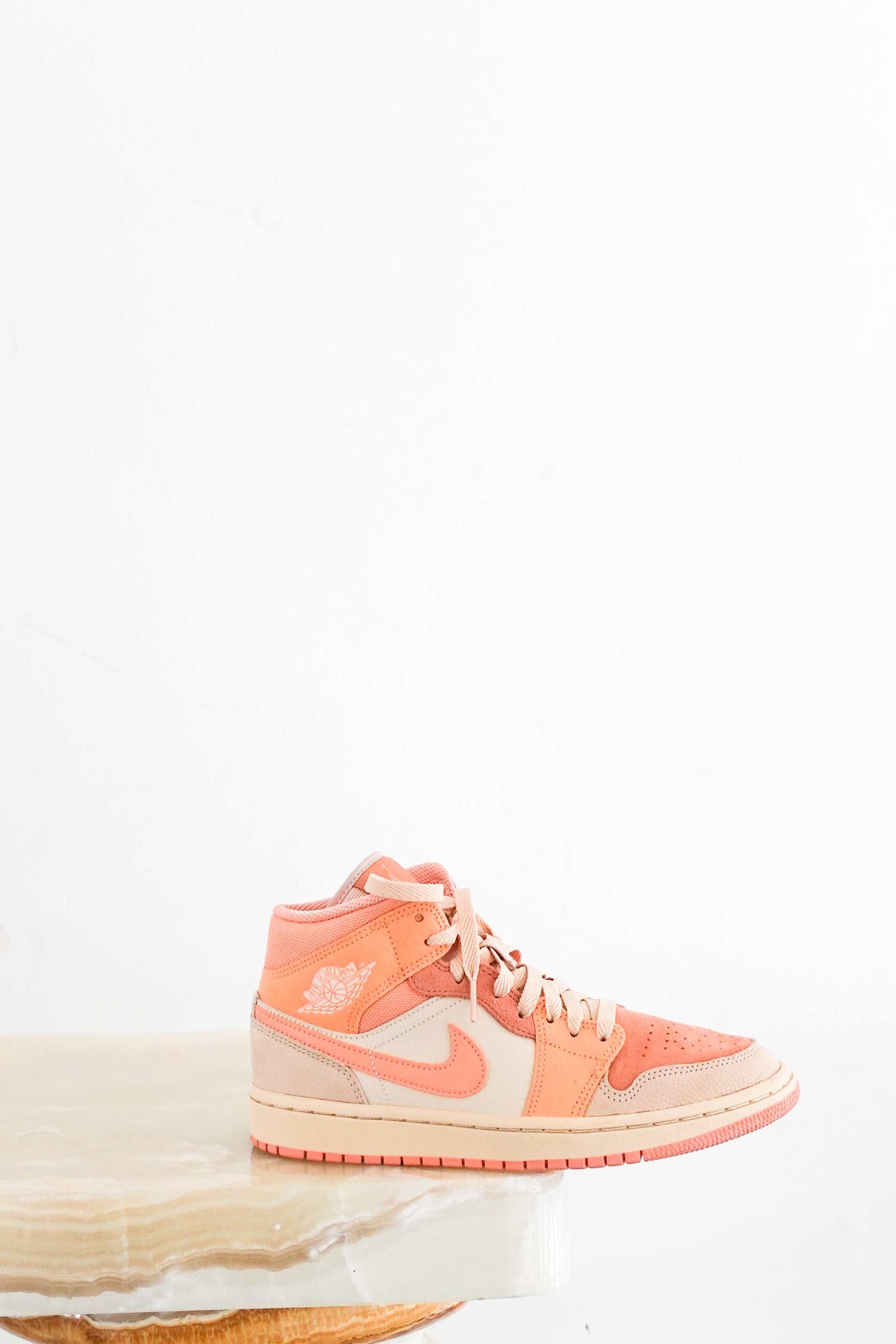 Orange High Top Trainers RRP £125