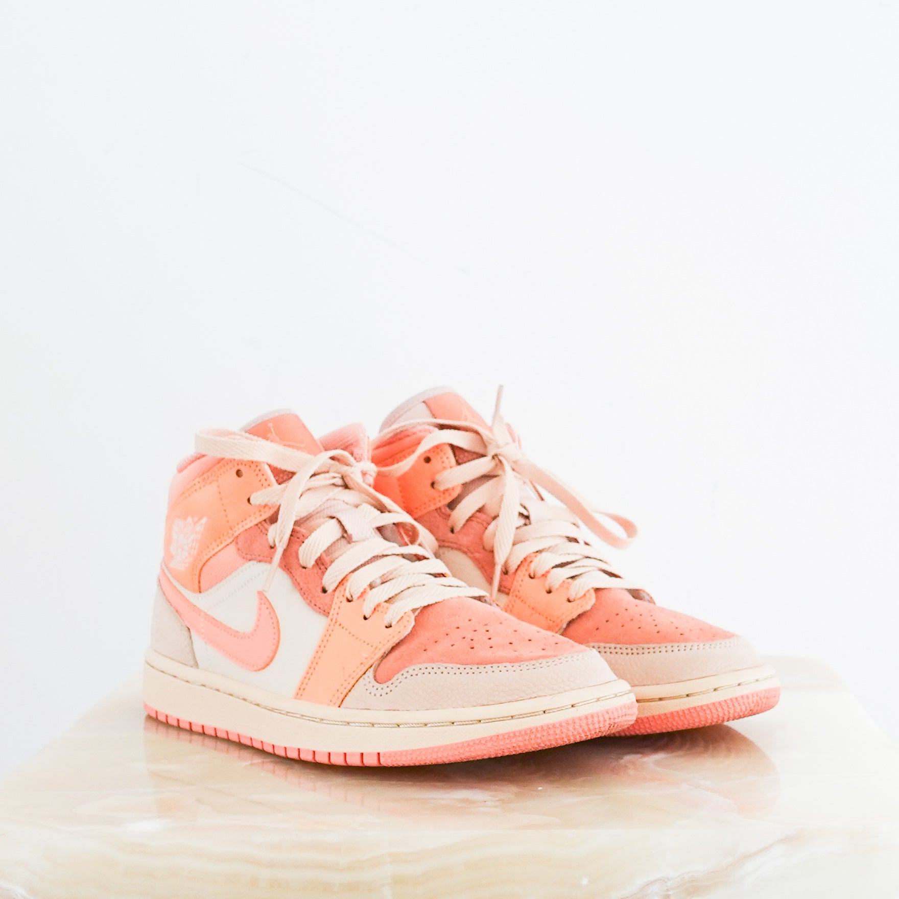 Orange High Top Trainers RRP £125