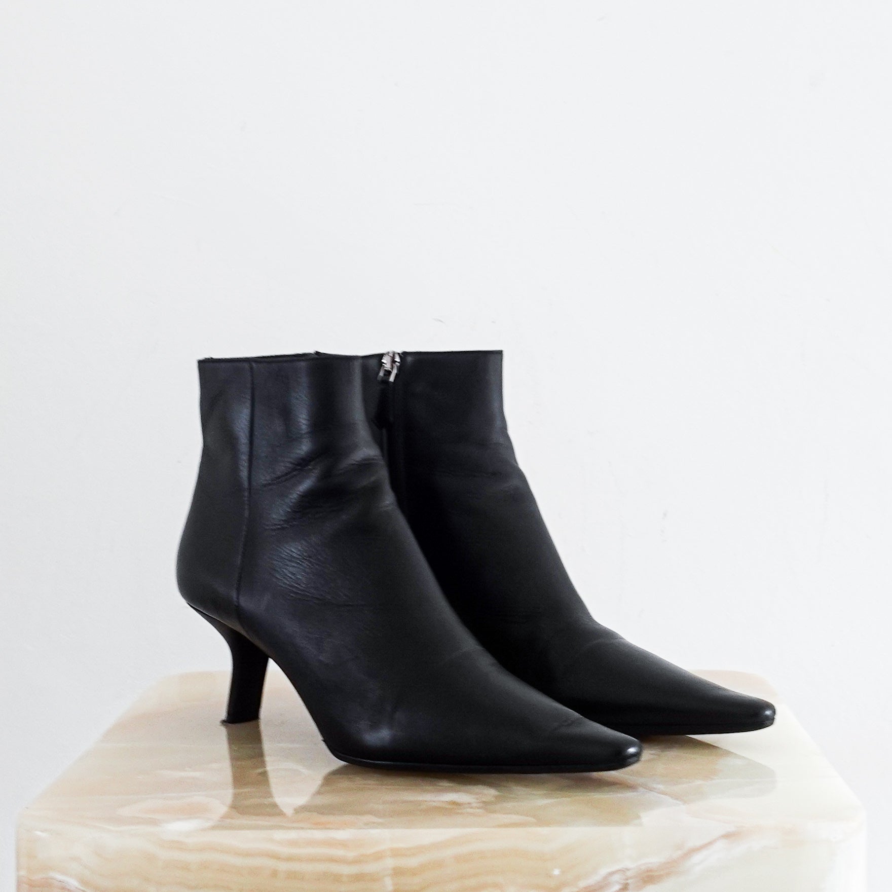 FINAL SALE Leather ankle boots RRP £1k