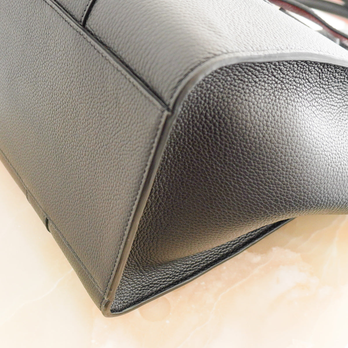 Mulberry Zipped Bayswater Black with Orange Suede Interior (RRP £1350) | Authentic Preloved