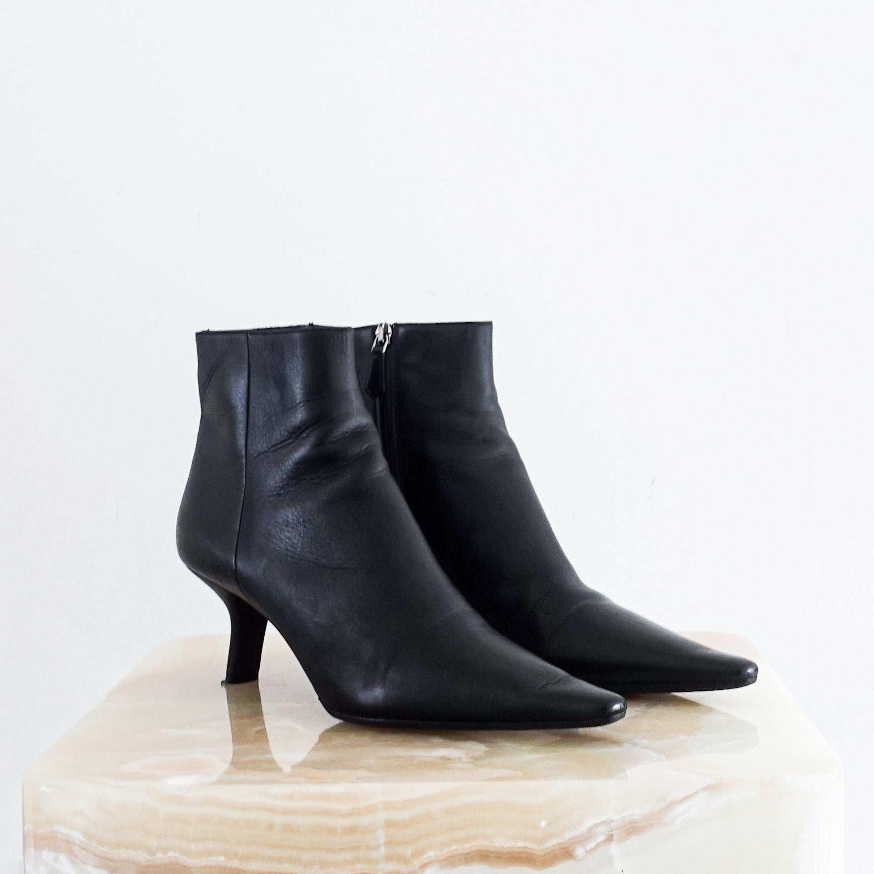 FINAL SALE Leather ankle boots RRP £1k