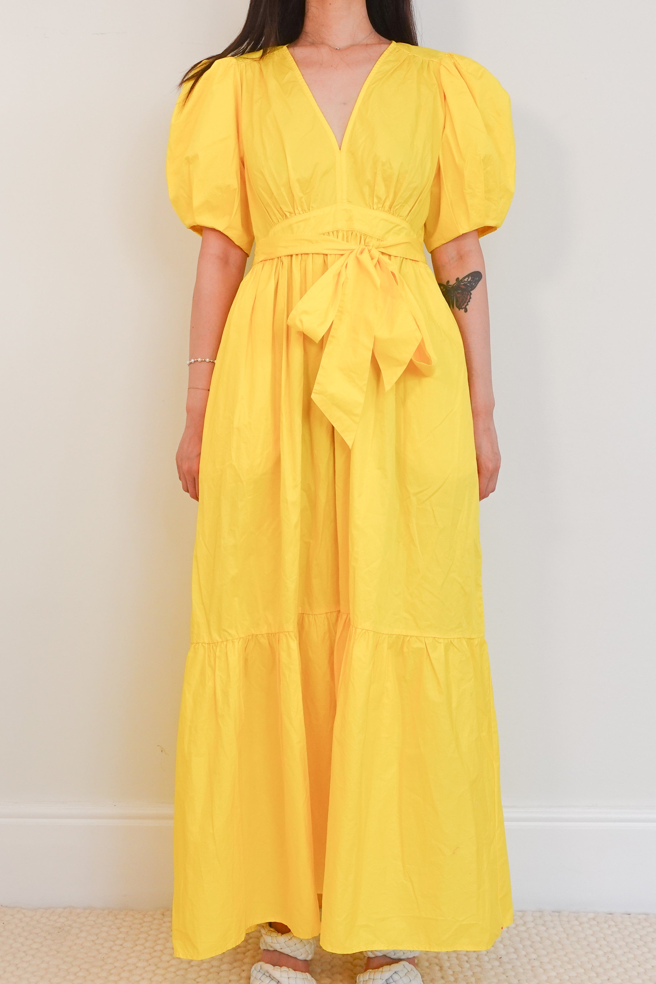 Larkyn Sunflower maxi dress RRP £350