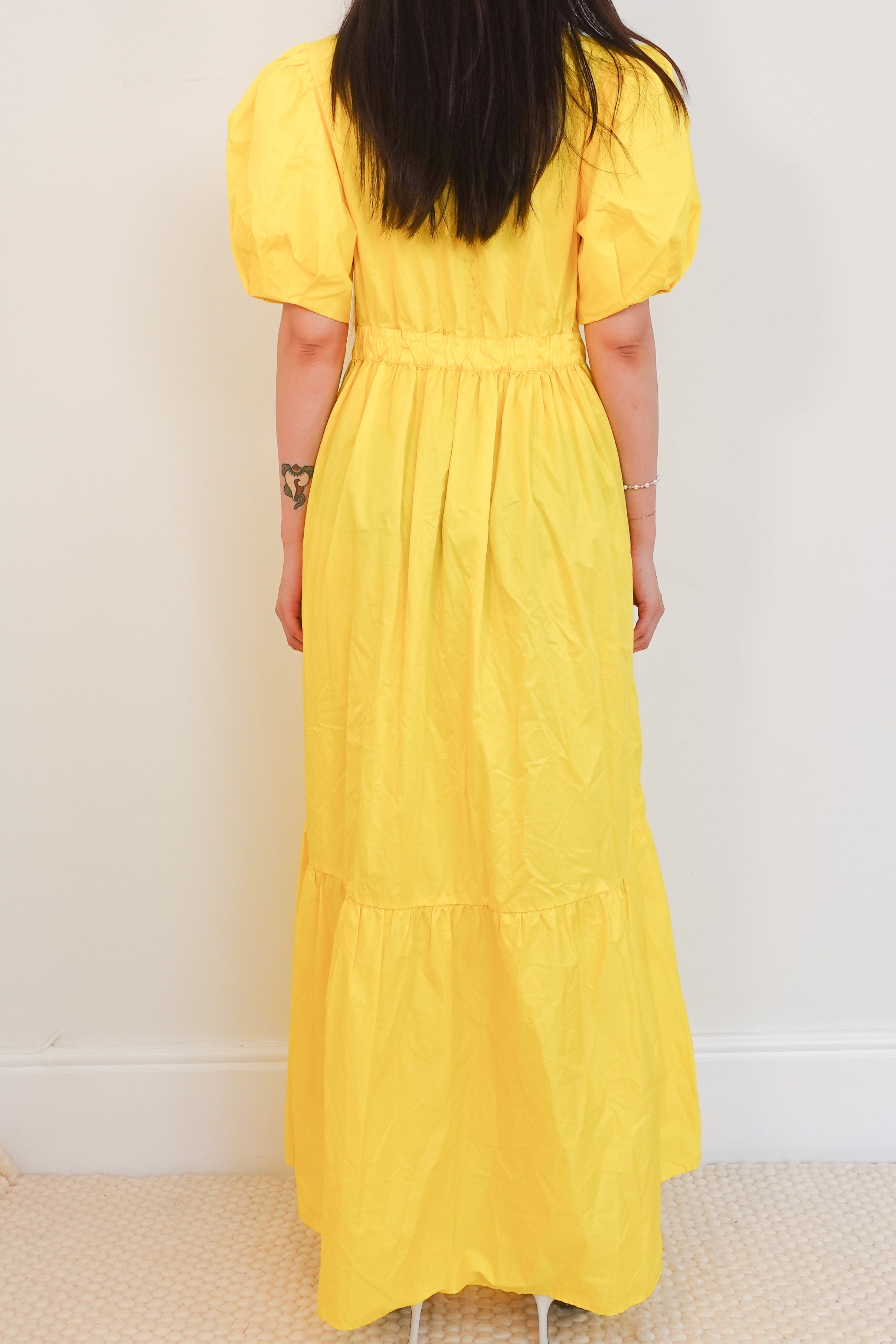 Larkyn Sunflower maxi dress RRP £350