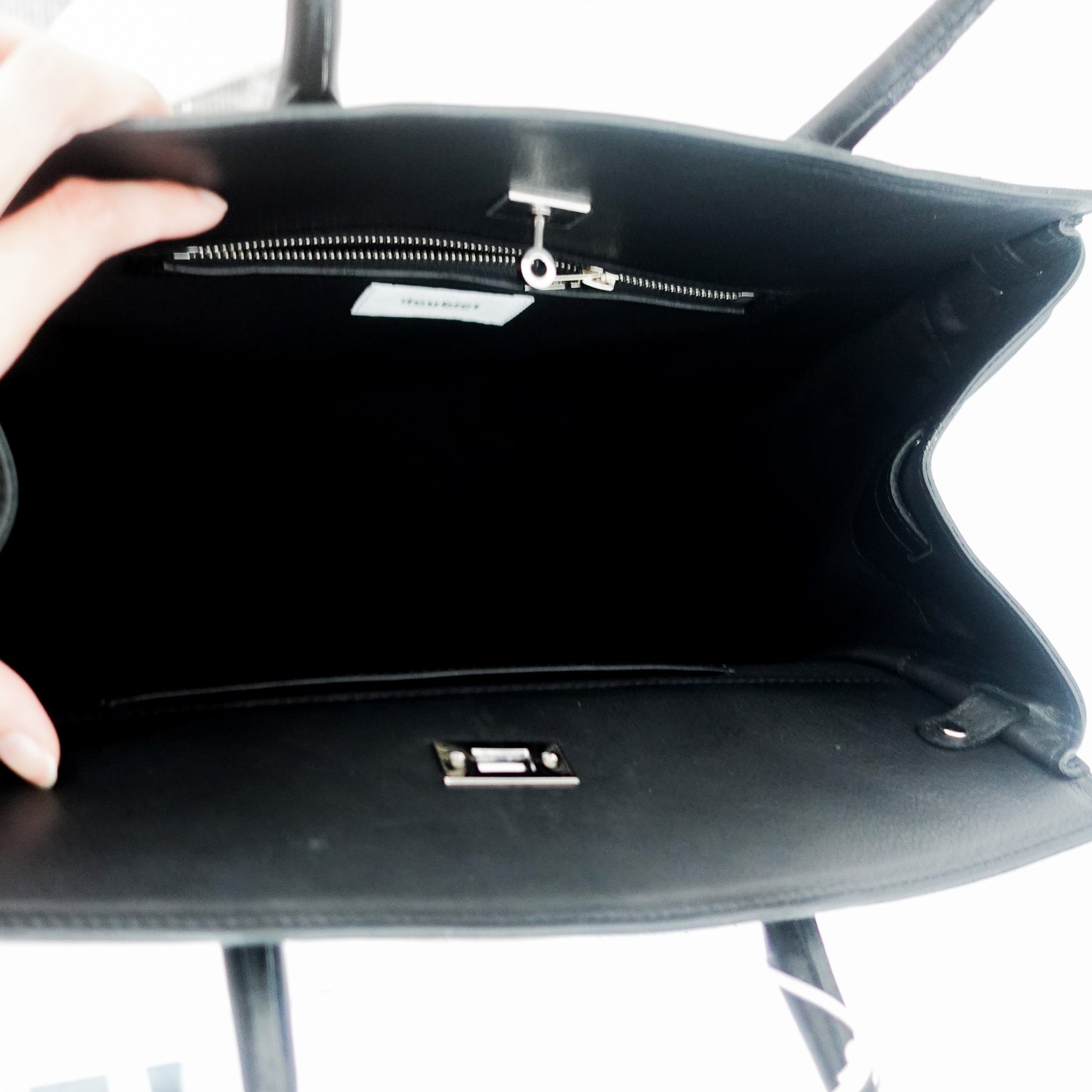 Doublet Japan Black ITA Leather Bag RRP £1000 | Authentic Preloved - Reloved Again