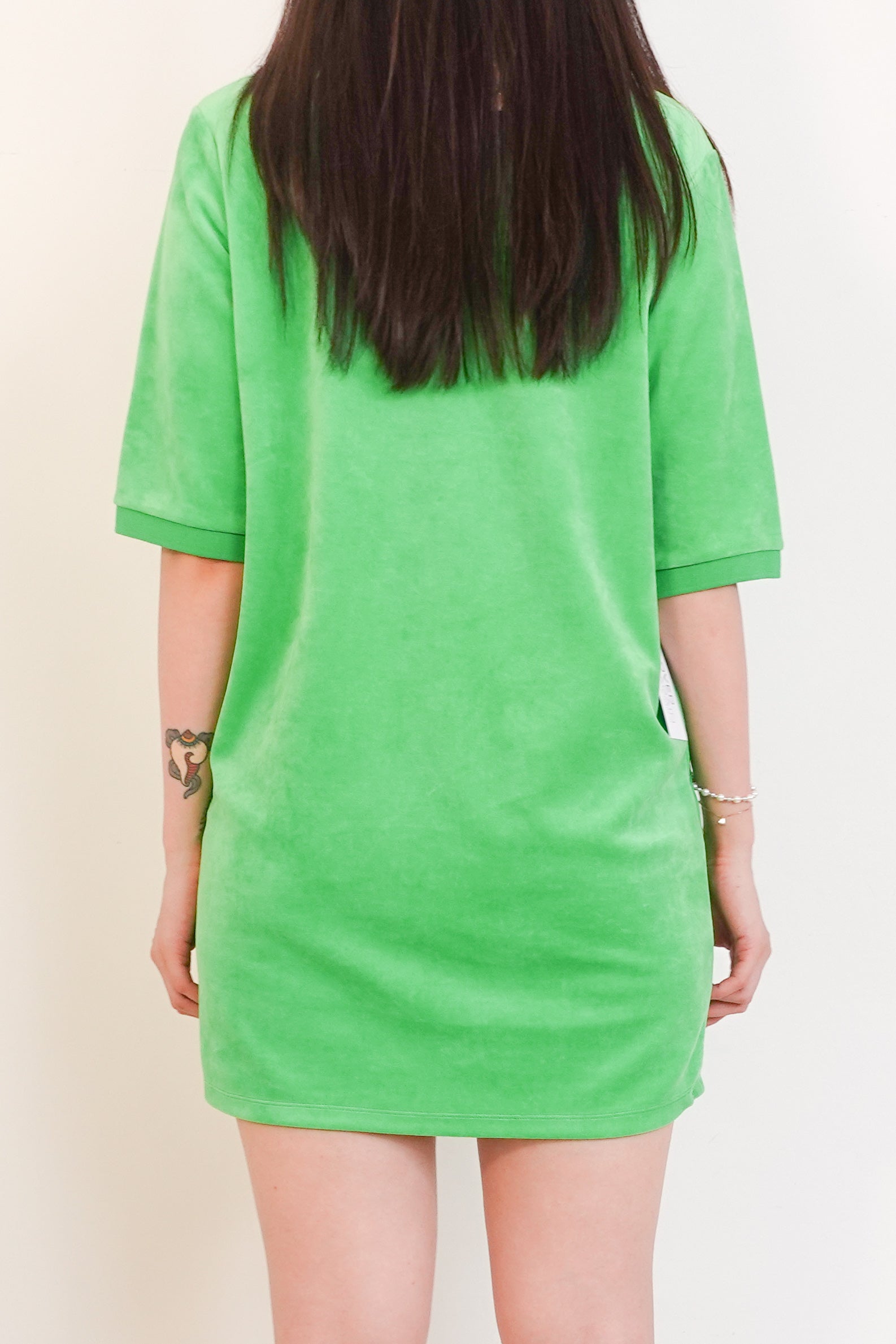 Green mini polo dress RRP £150