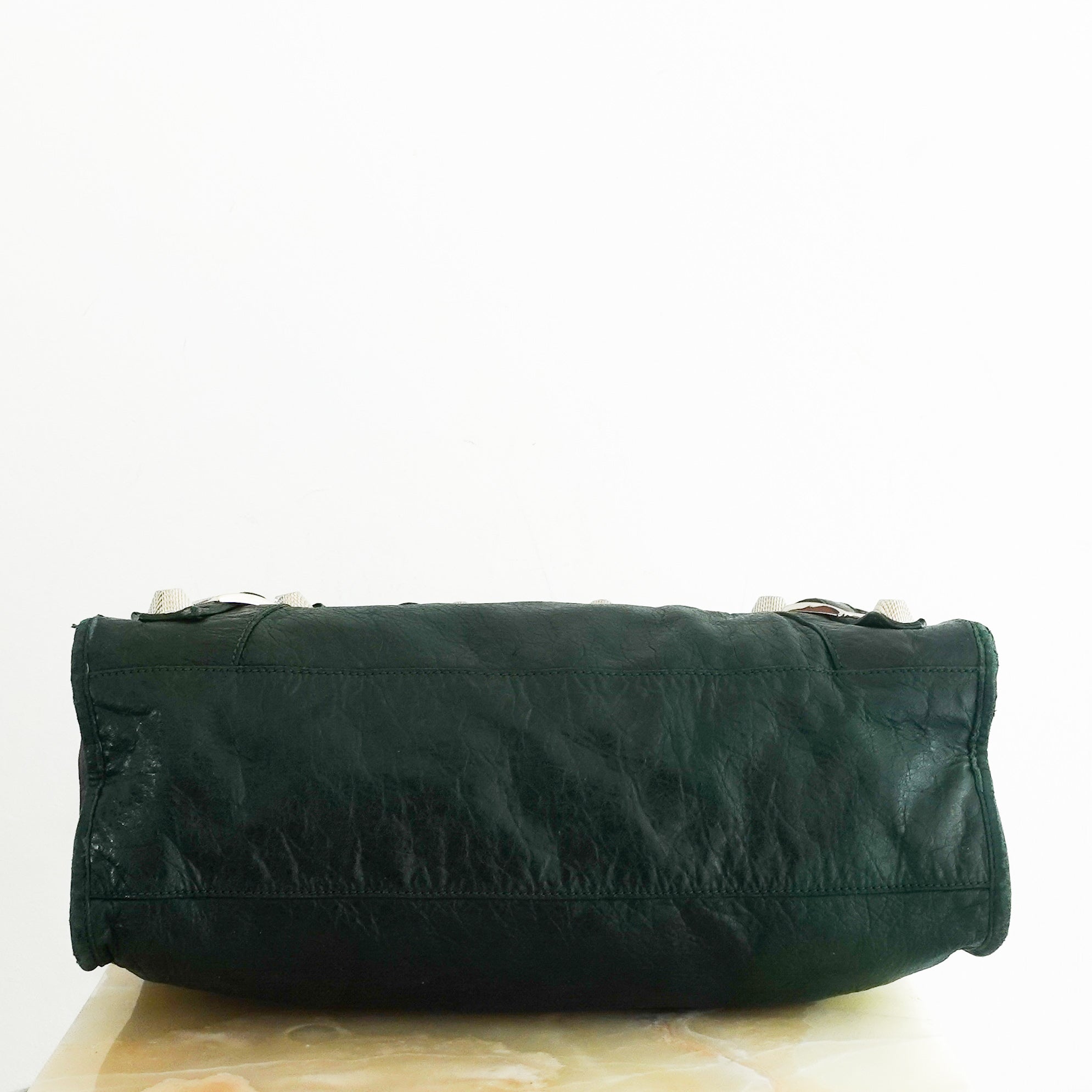 city bag dark green RRP £2000