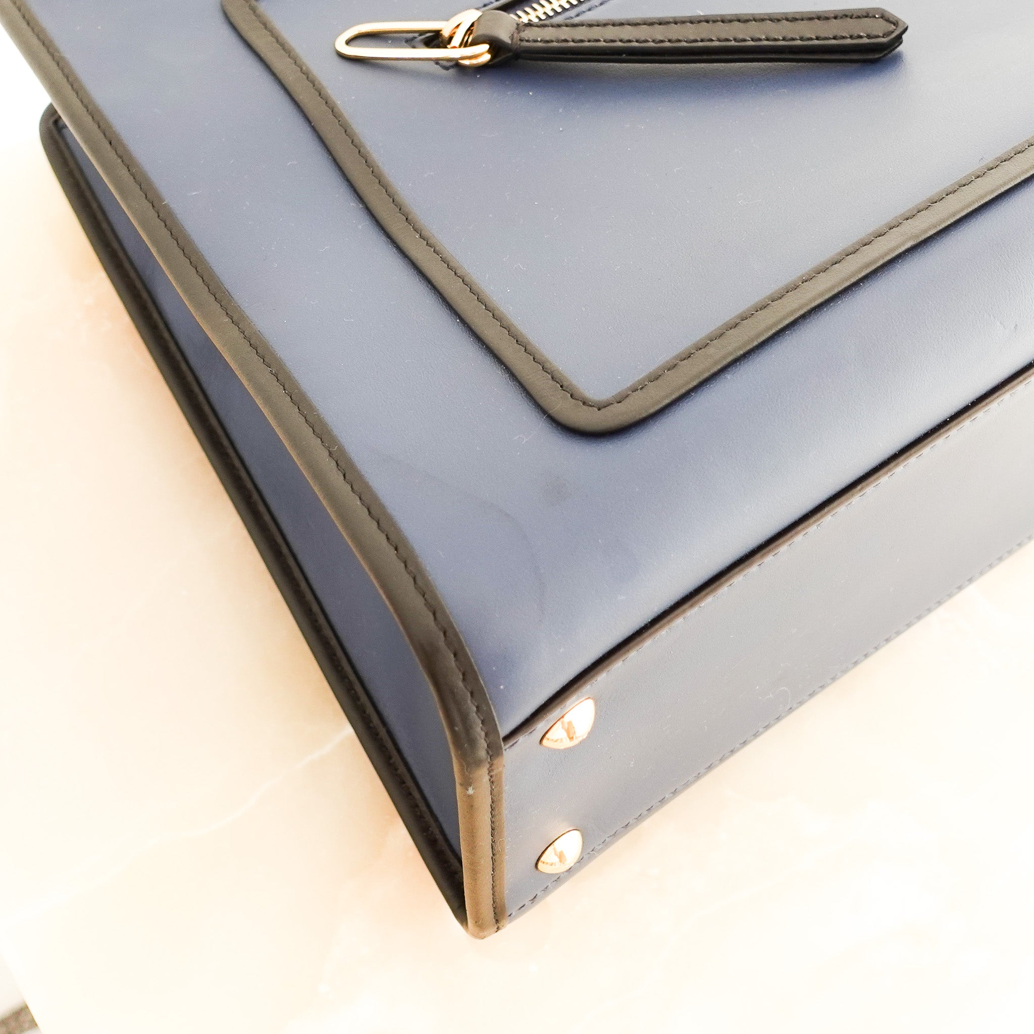 Fendi Runway Medium Bag in Blue | Authentic Preloved - Reloved Again