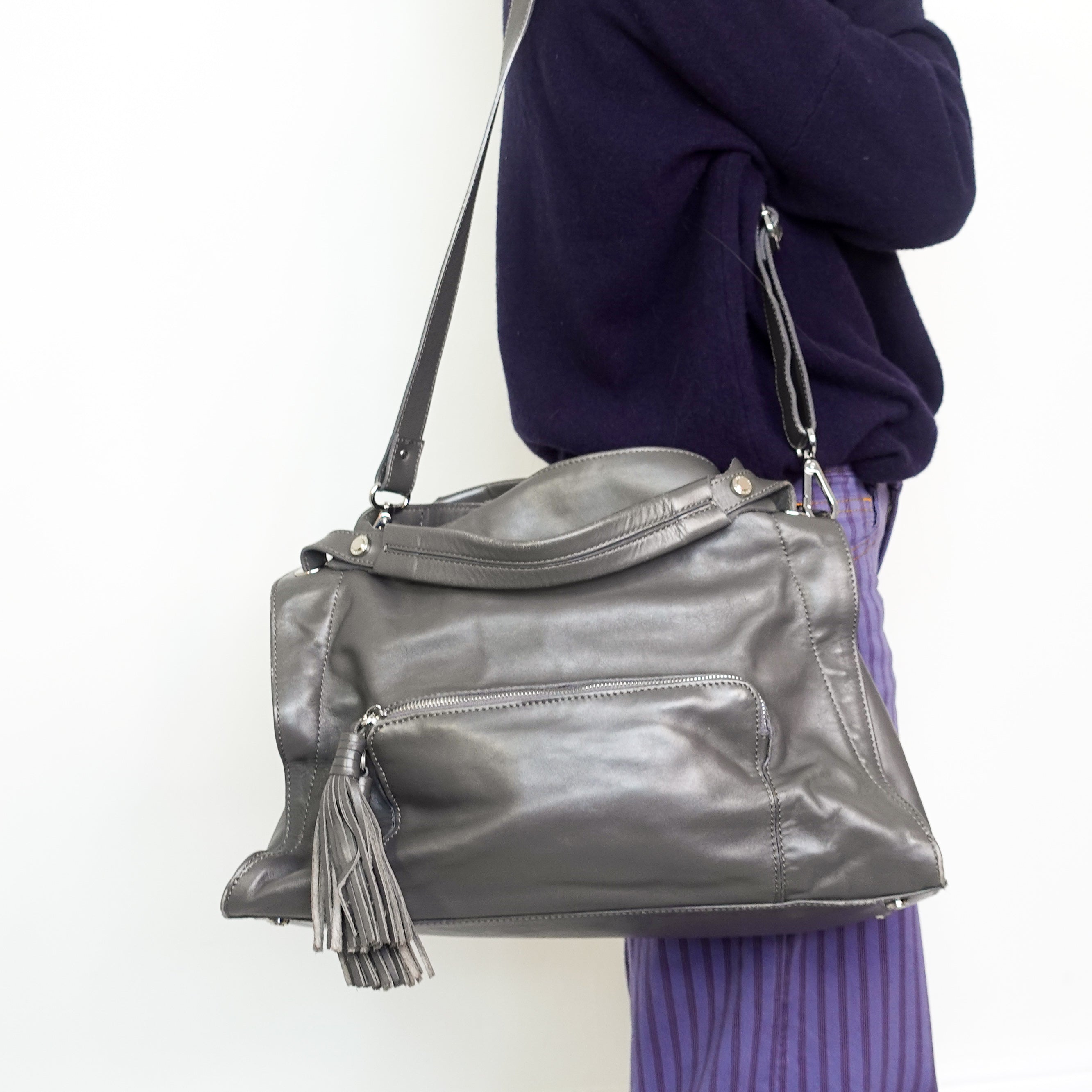 Grey tote bag RRP £500