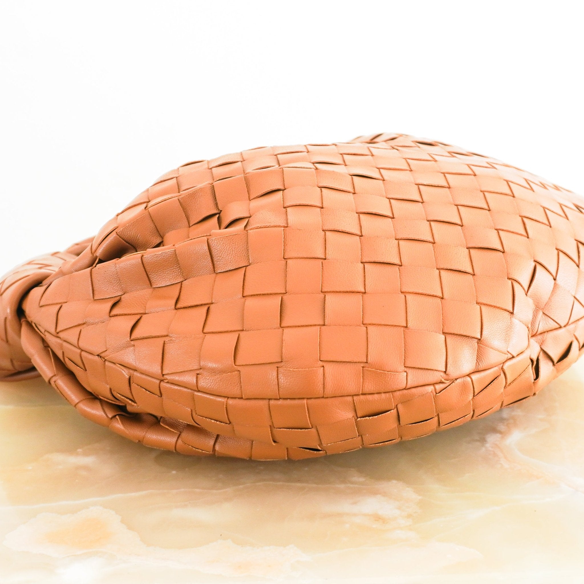 Bottega Veneta Teen Jodie Bag in Camel RRP £2840 | Authentic Preloved - Reloved Again