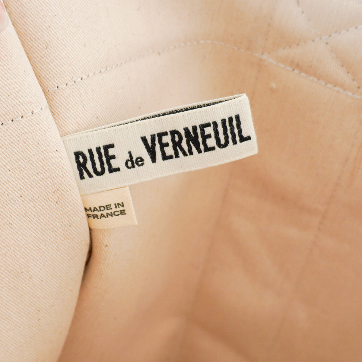 Rue de Verneuil Checked Wool Tote Bag (RRP £950) | Authentic Preloved