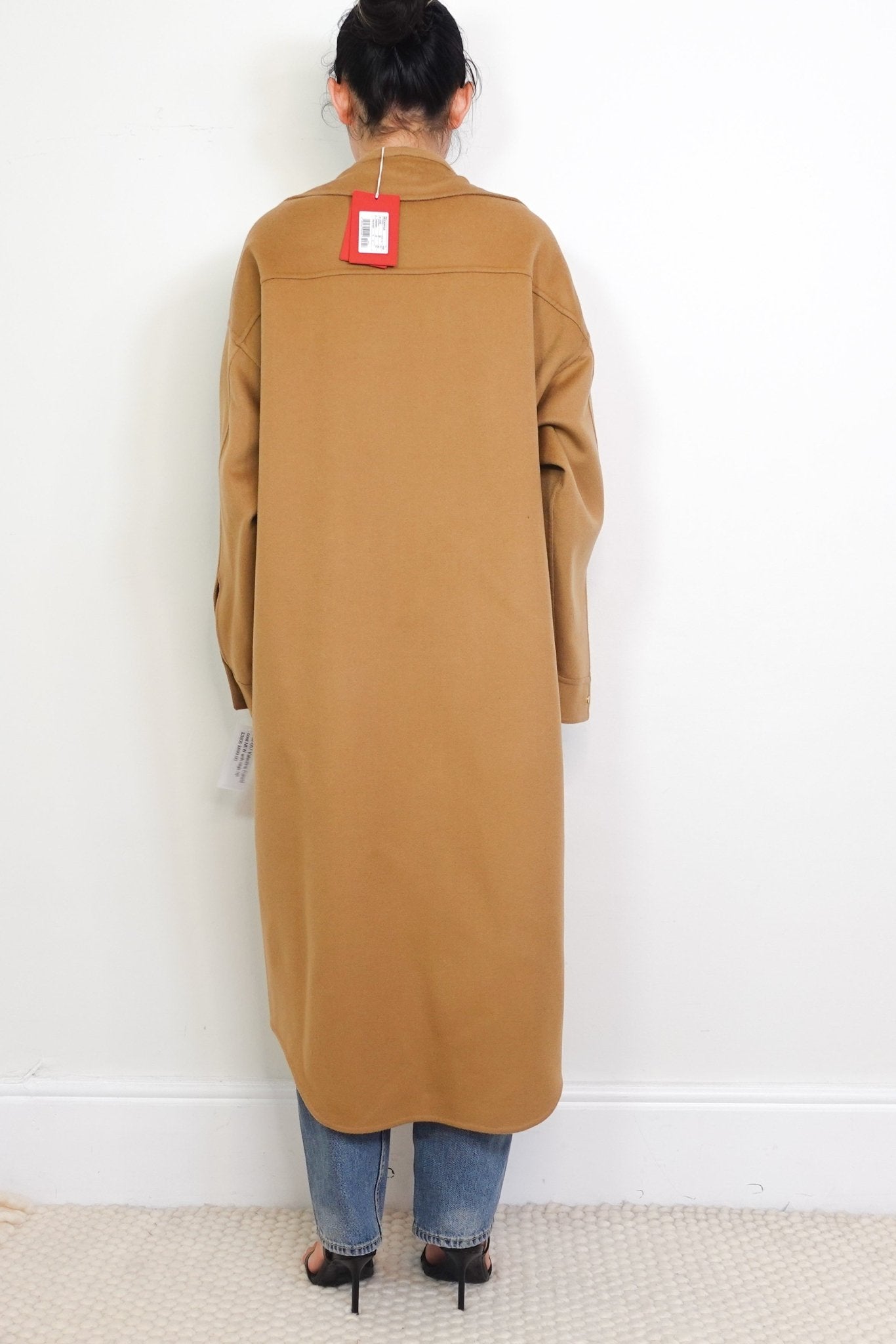 NEW Valentino Camel Single-faced Coat RRP £3800 | Authentic Preloved