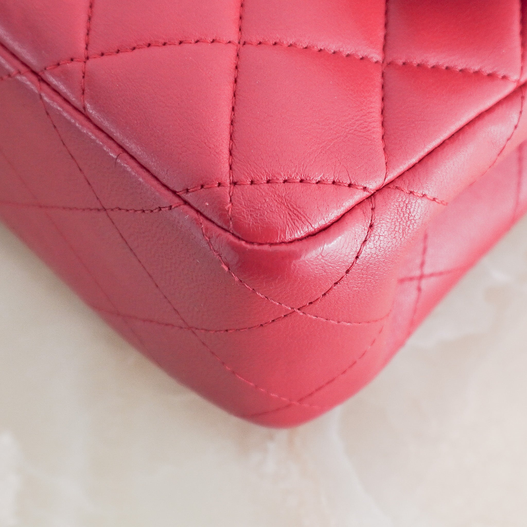 Chanel Red Medium Double Flap Gold hardware RRP £9000 | Authentic Preloved