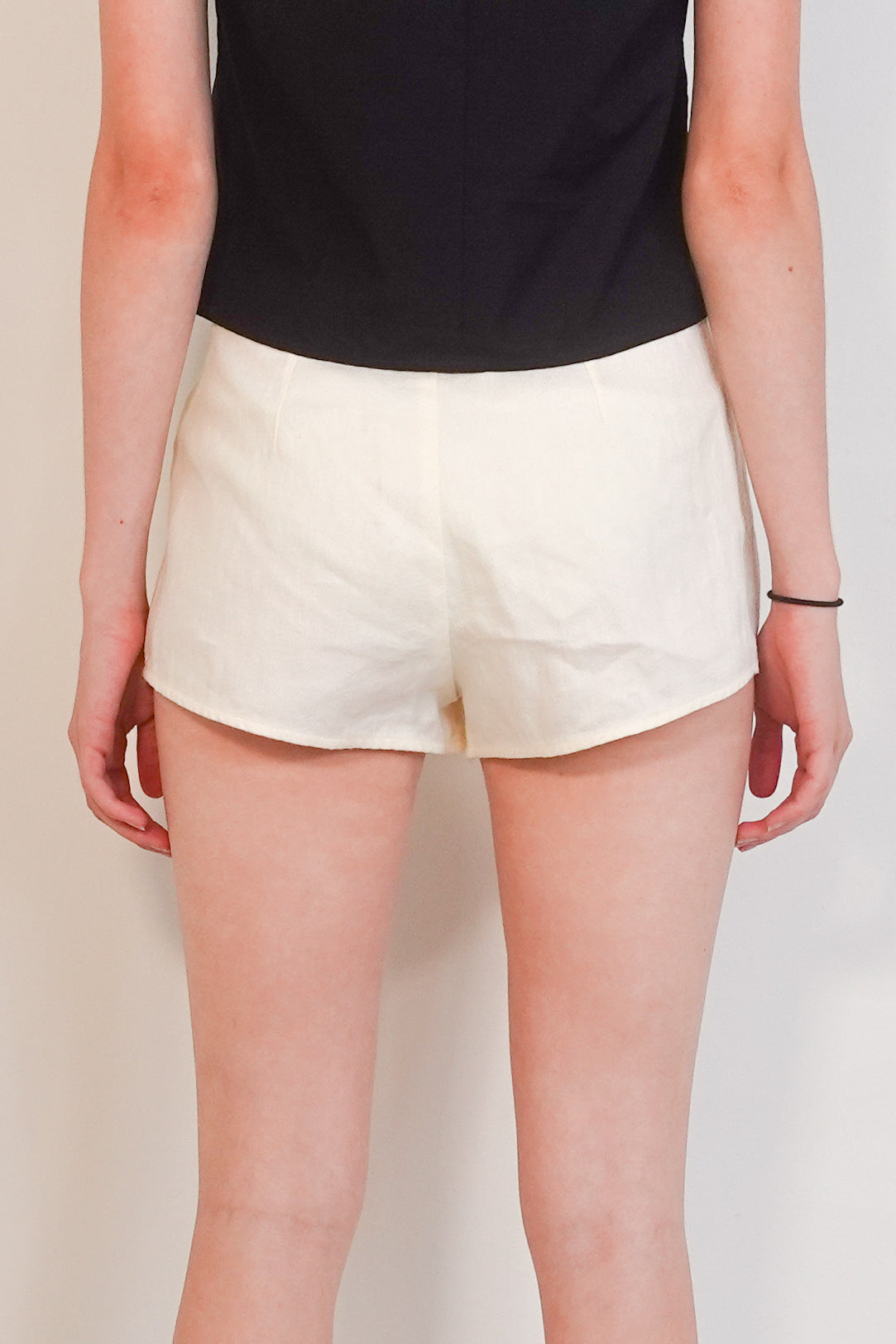 Mini linen shorts RRP £395