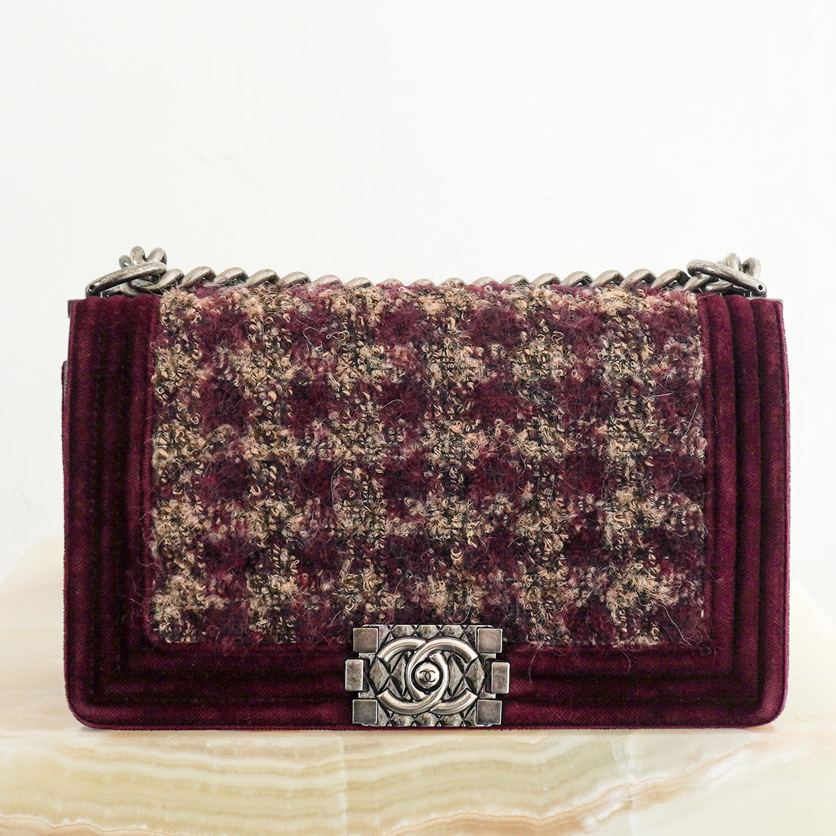 Chanel Paris-Edimbourg Medium Boy Bag RRP £7k | Authentic Preloved