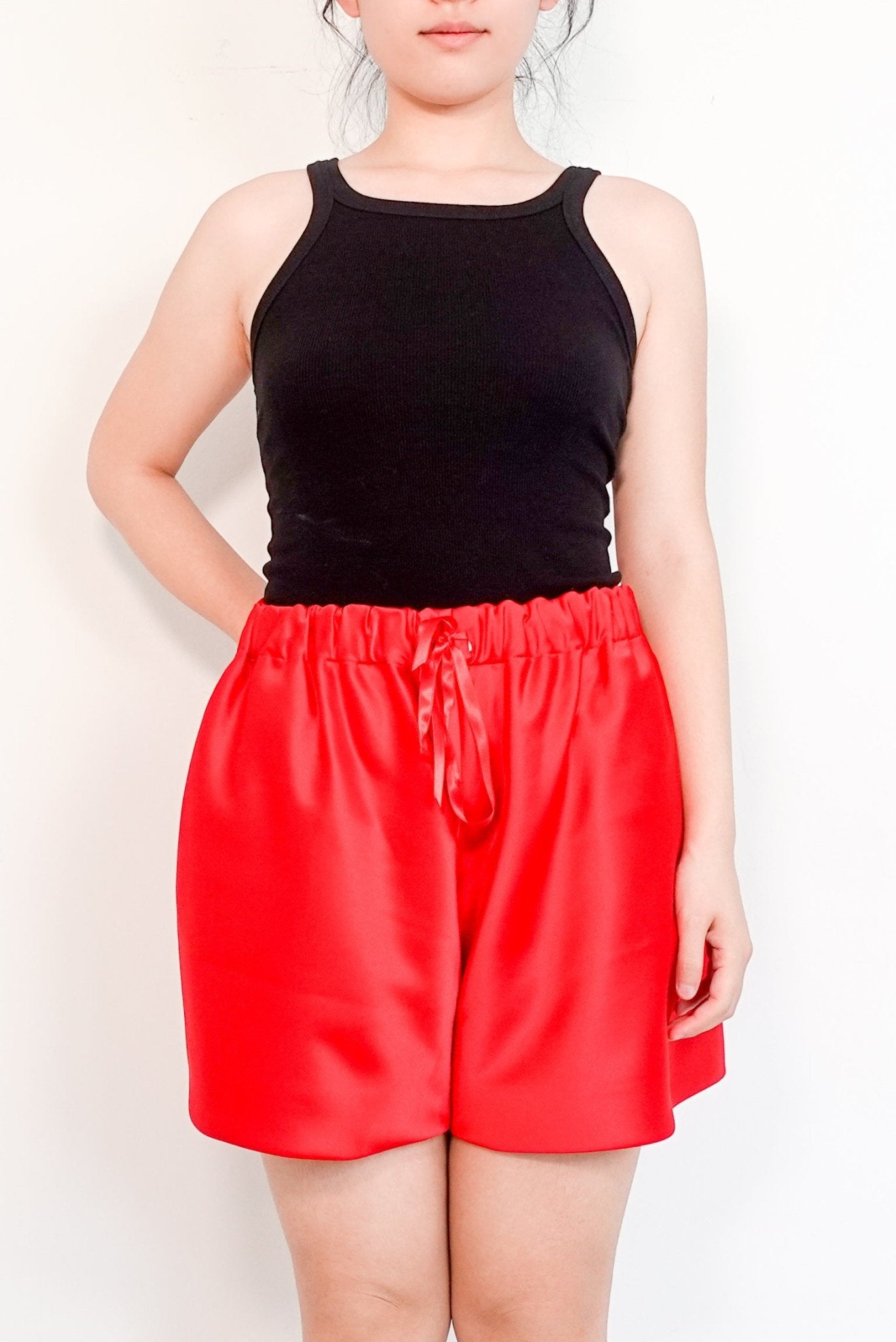 NEW Red boxer shorts RRP £500 - Reloved Again