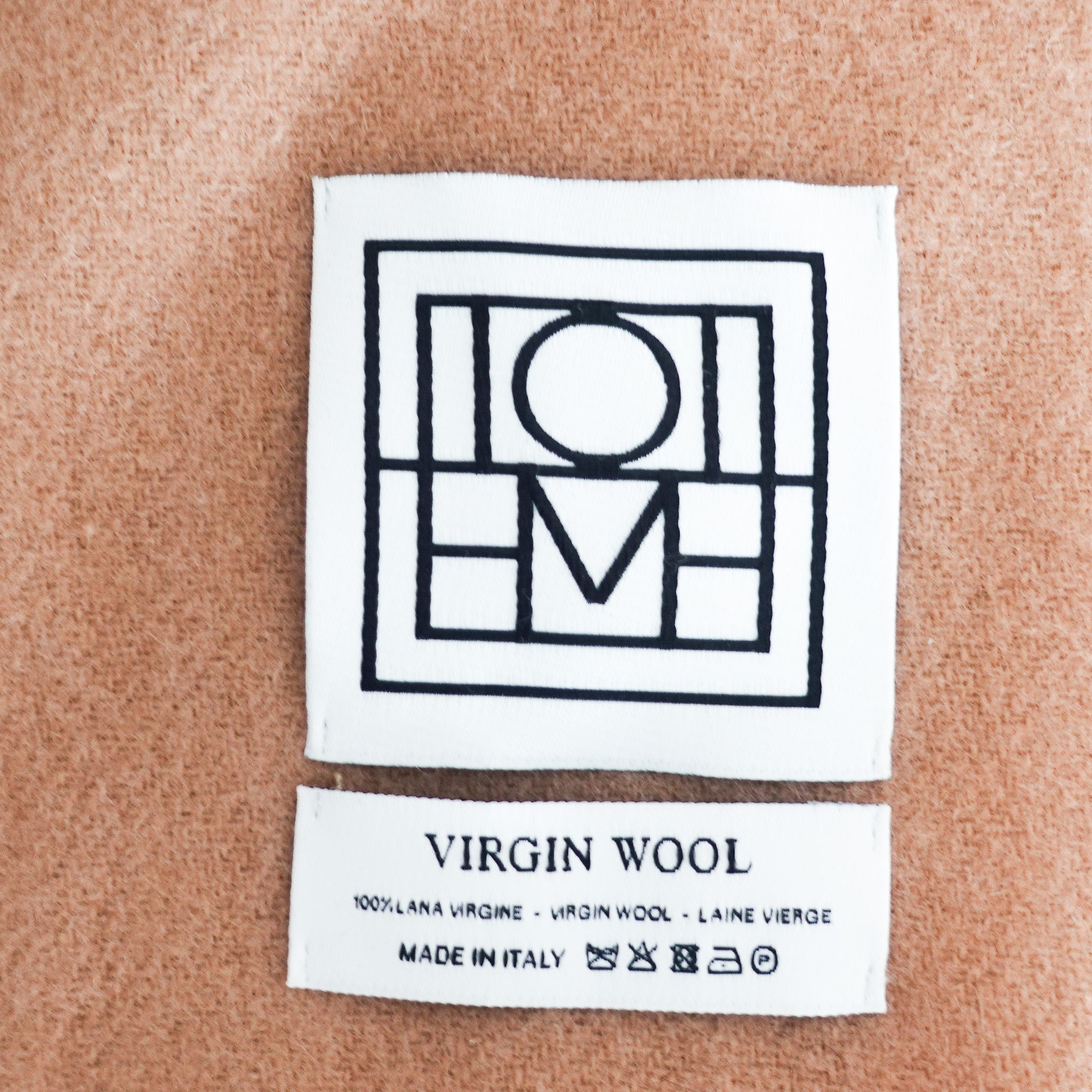 CURRENT SEASON Toteme Camel Wool Scarf RRP £380 | Authentic Preloved