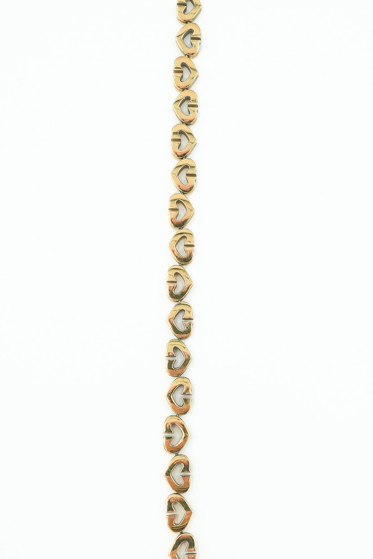 Cartier C Heart Link Bracelet Gold RRP £11,400 | Authentic Preloved