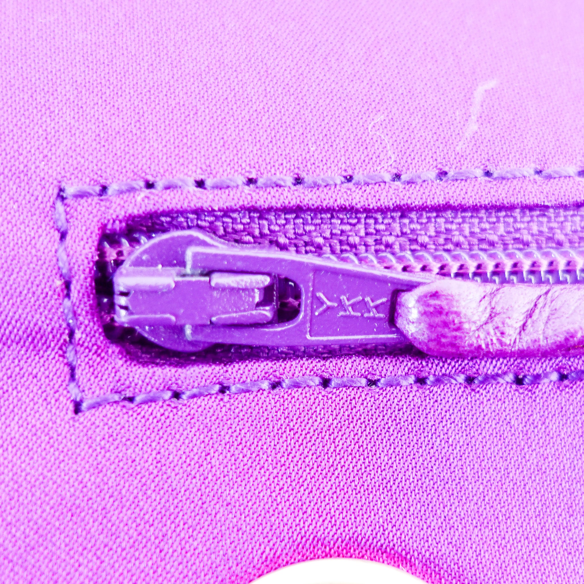 Purple satin reissue 2.55 flap bag RRP £4.5k