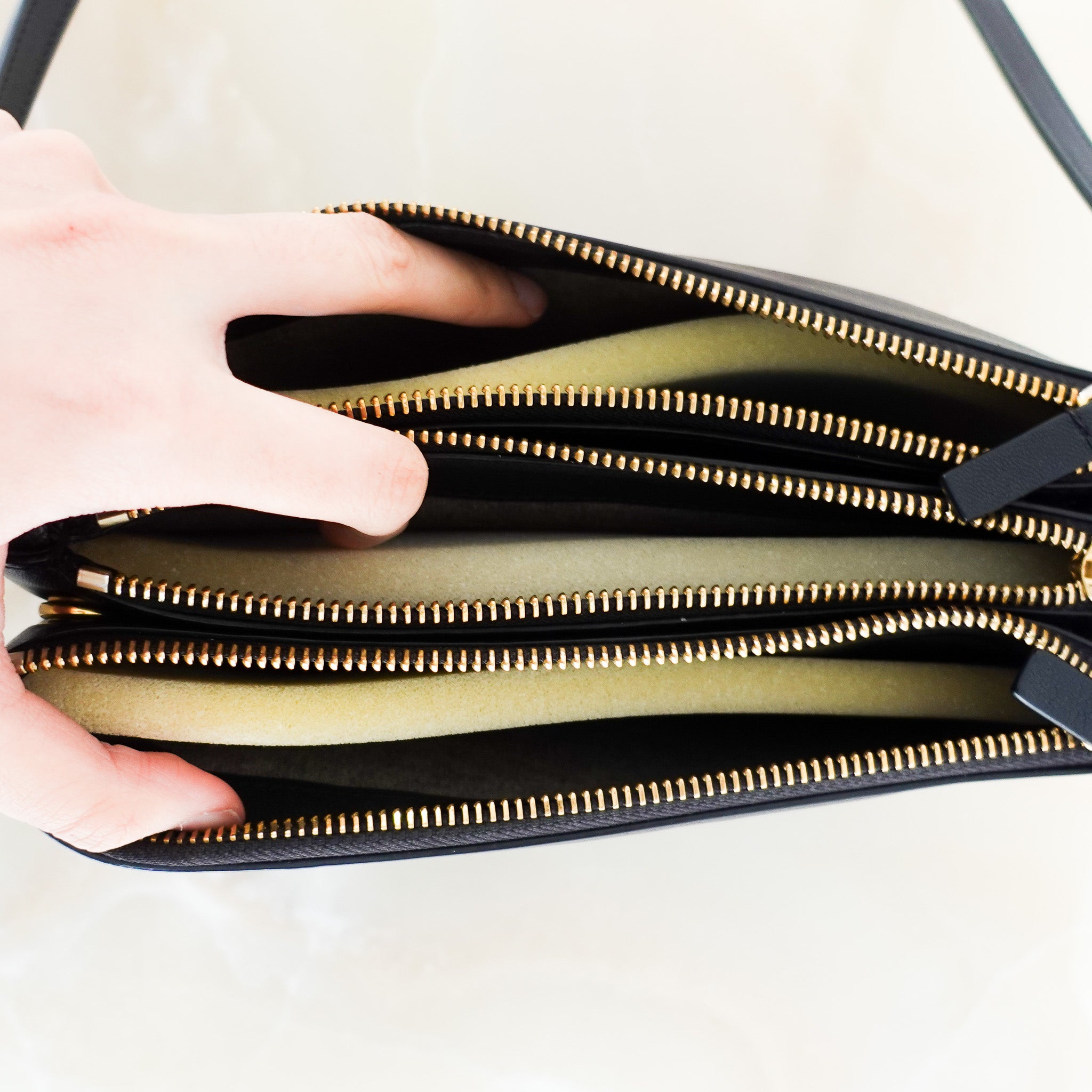 Celine Trio Crossbody Bag in Black RRP £690 | Authentic Preloved