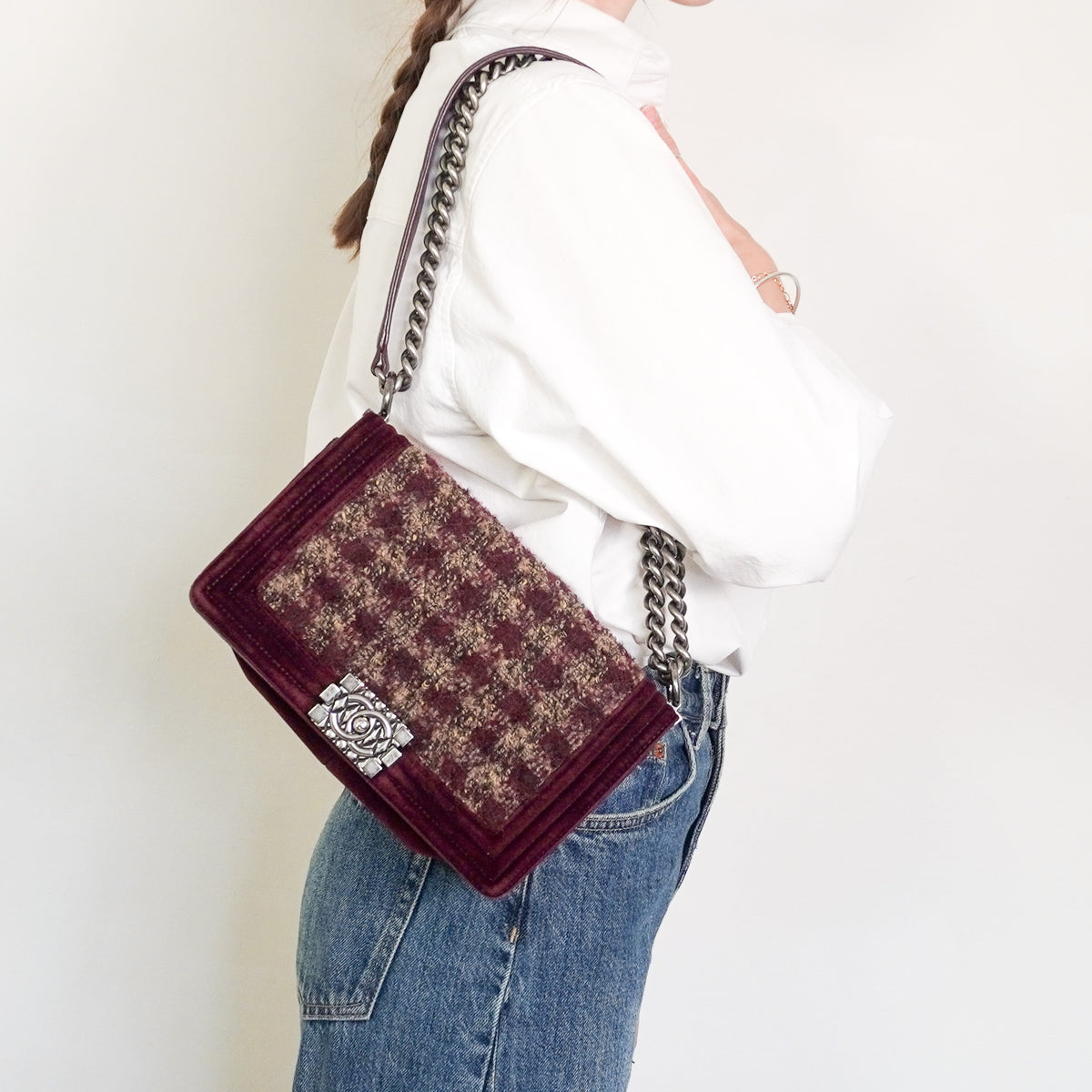 Chanel Paris-Edimbourg Medium Boy Bag RRP £7k | Authentic Preloved