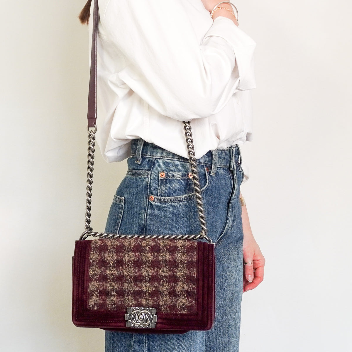 Chanel Paris-Edimbourg Medium Boy Bag RRP £7k | Authentic Preloved