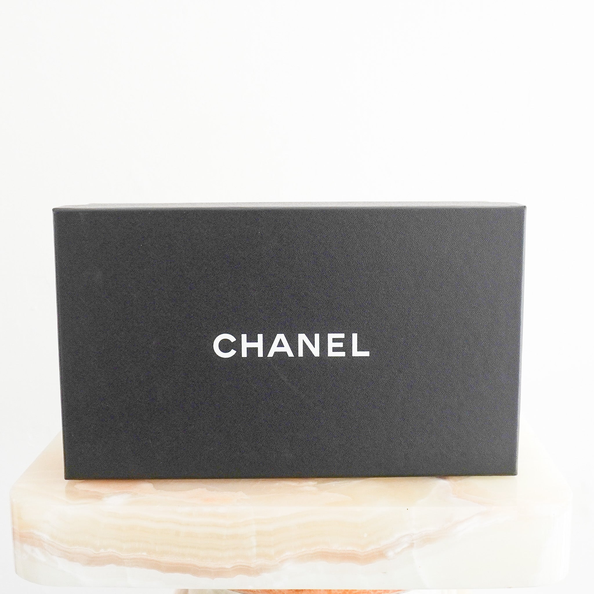Chanel Black Cap-Toe Ballet Flats RRP £850 | Authentic Preloved