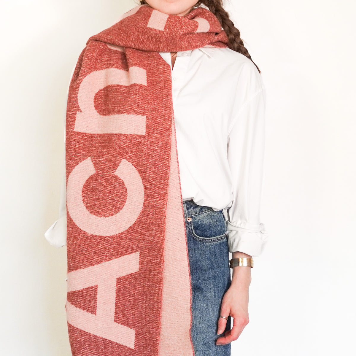 Acne Studios Pink Scarf (RRP £270) | FINAL SALE Authentic Preloved