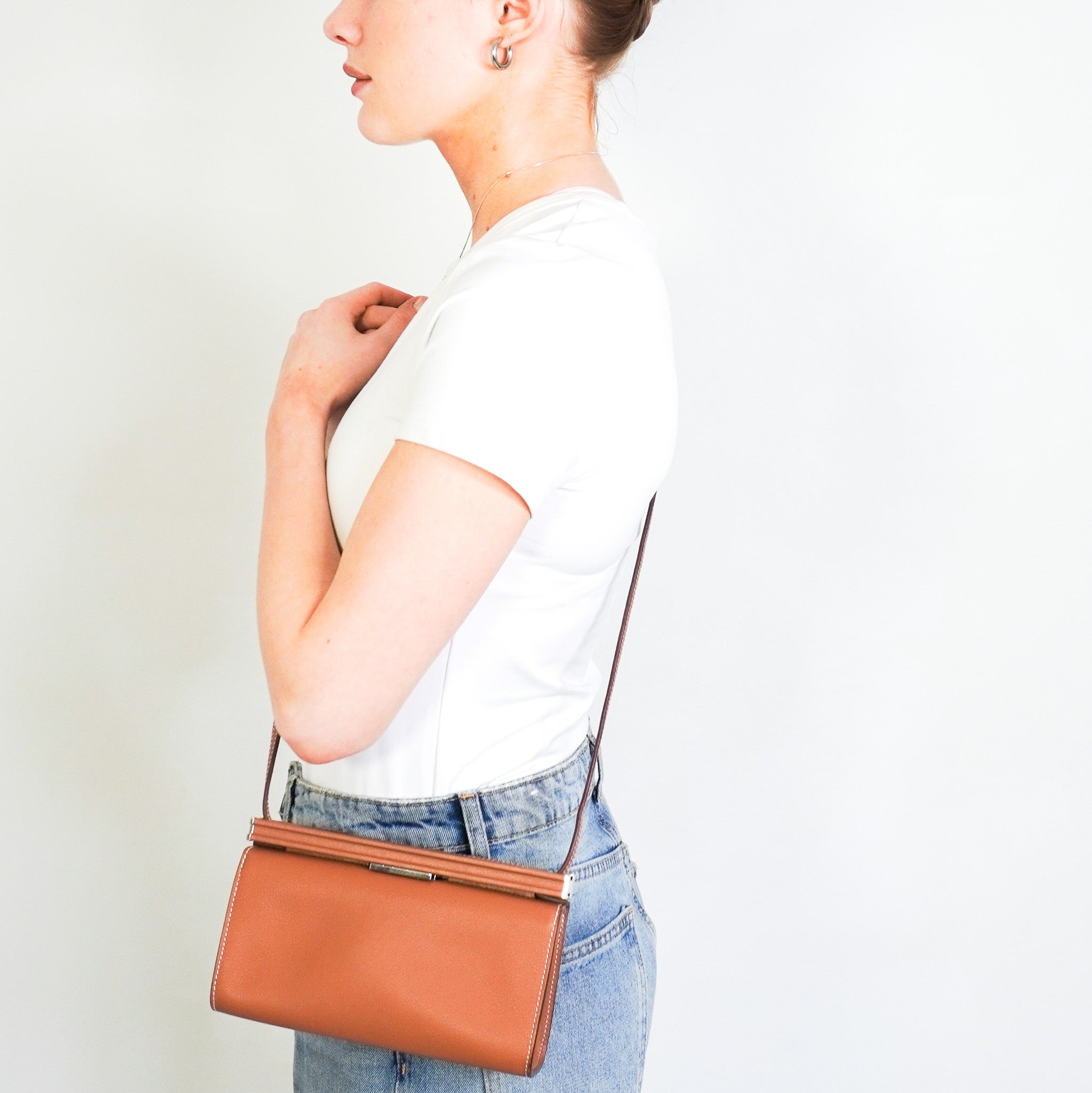 Hermes Clic - H21 in Evercolour Gold and Palladium Hardware | Authentic Preloved - Reloved Again