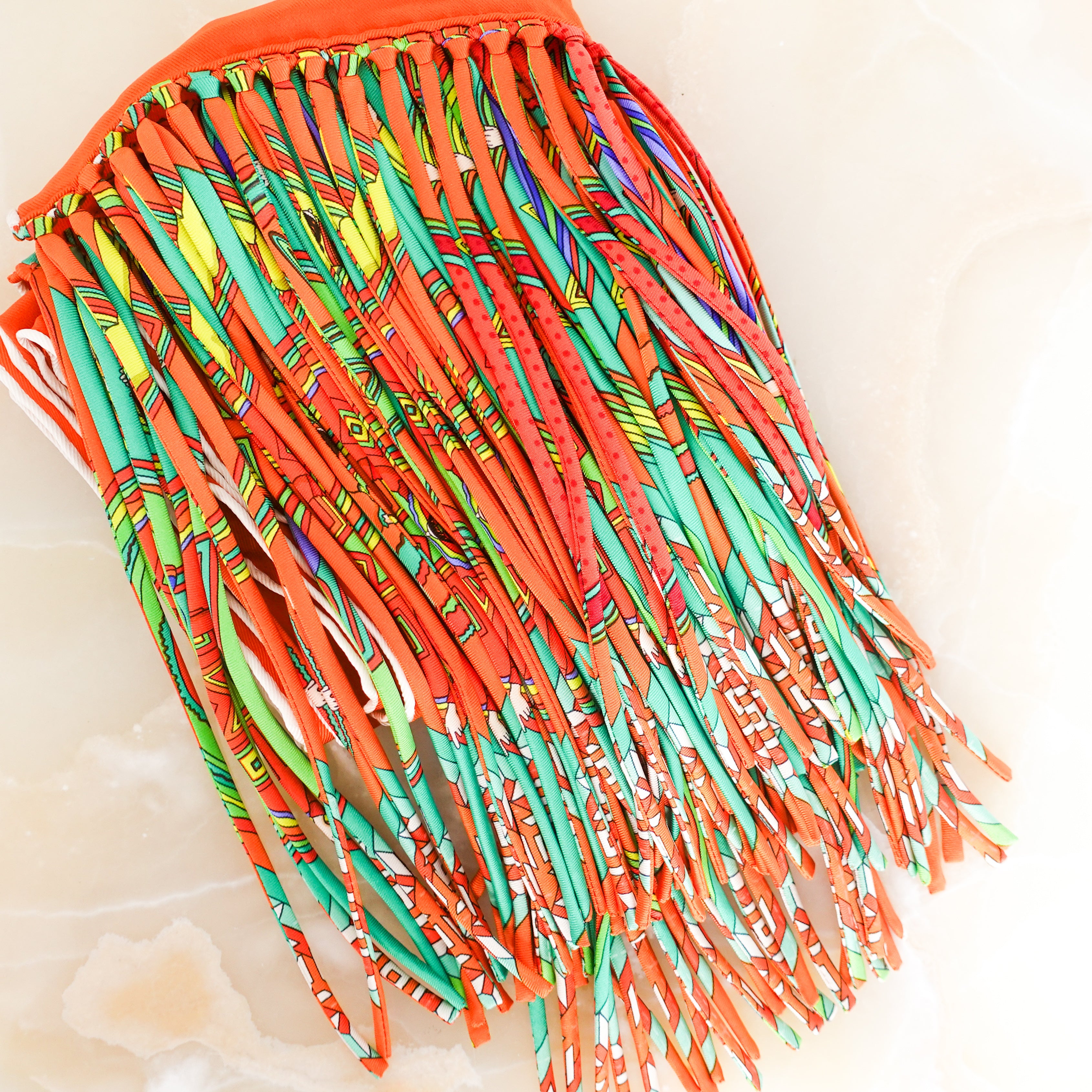 Silk  Libris Fringe Scarf