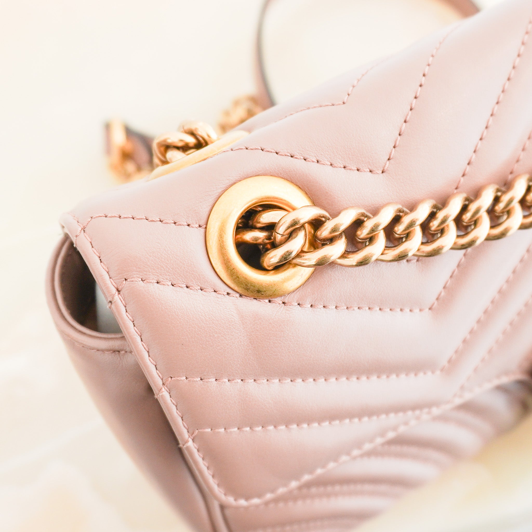 Gucci GG Marmont Medium Matelassé Bag RRP £1,840 | Authentic Preloved