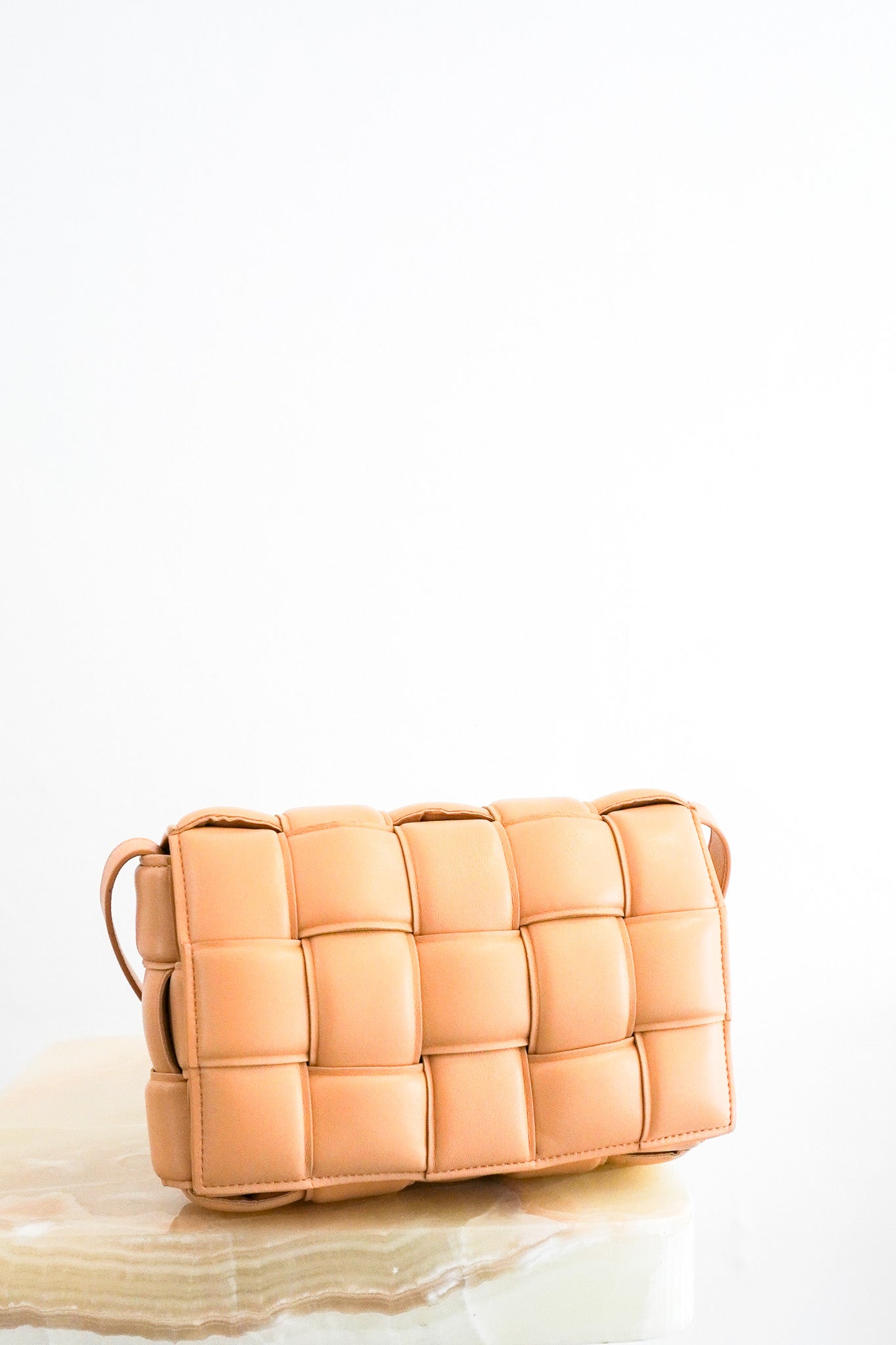 Bottega Veneta Padded Cassette Bag in Almond RRP £3230 | Authentic Preloved - Reloved Again