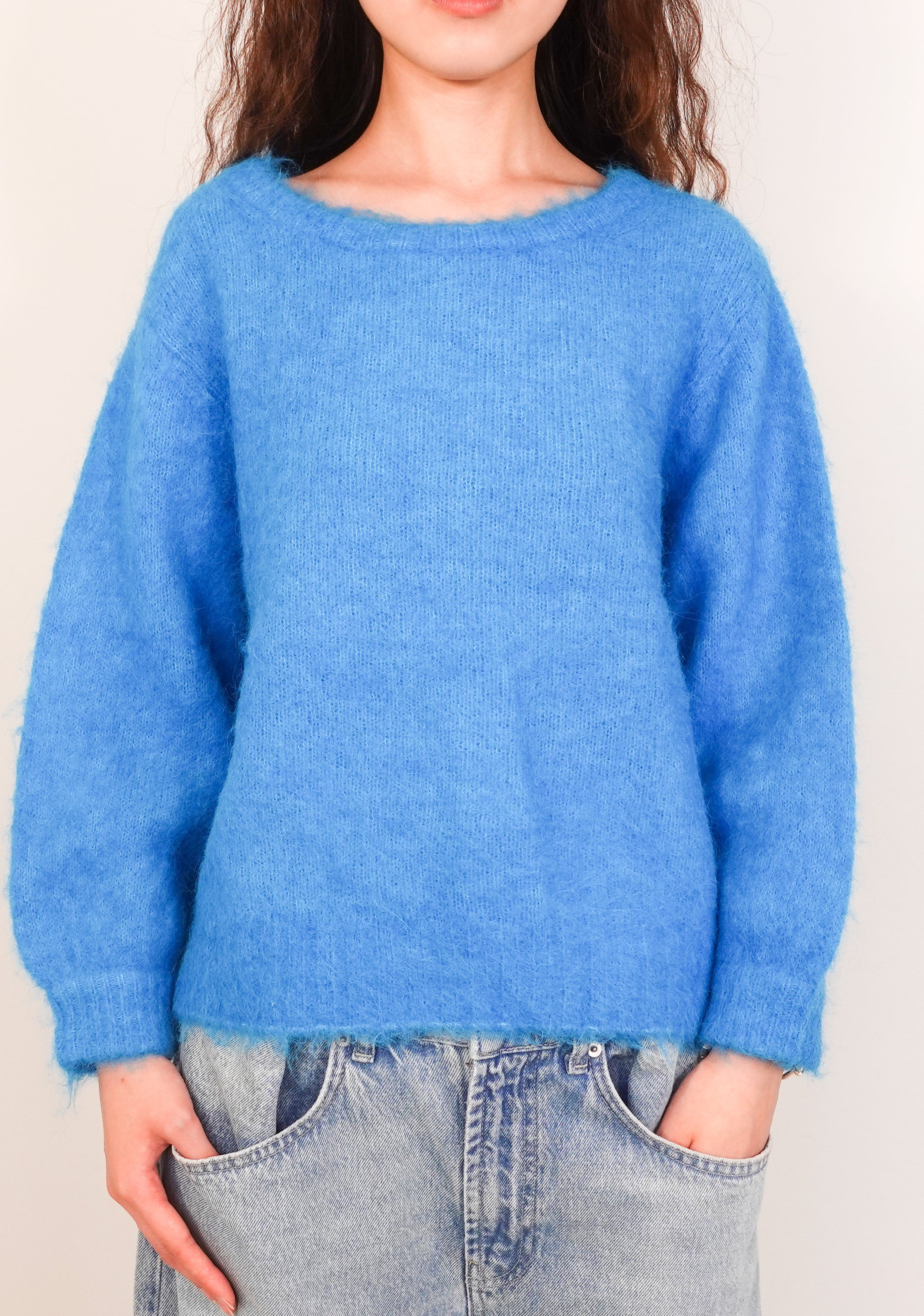 Vibrant blue sweater RRP £155