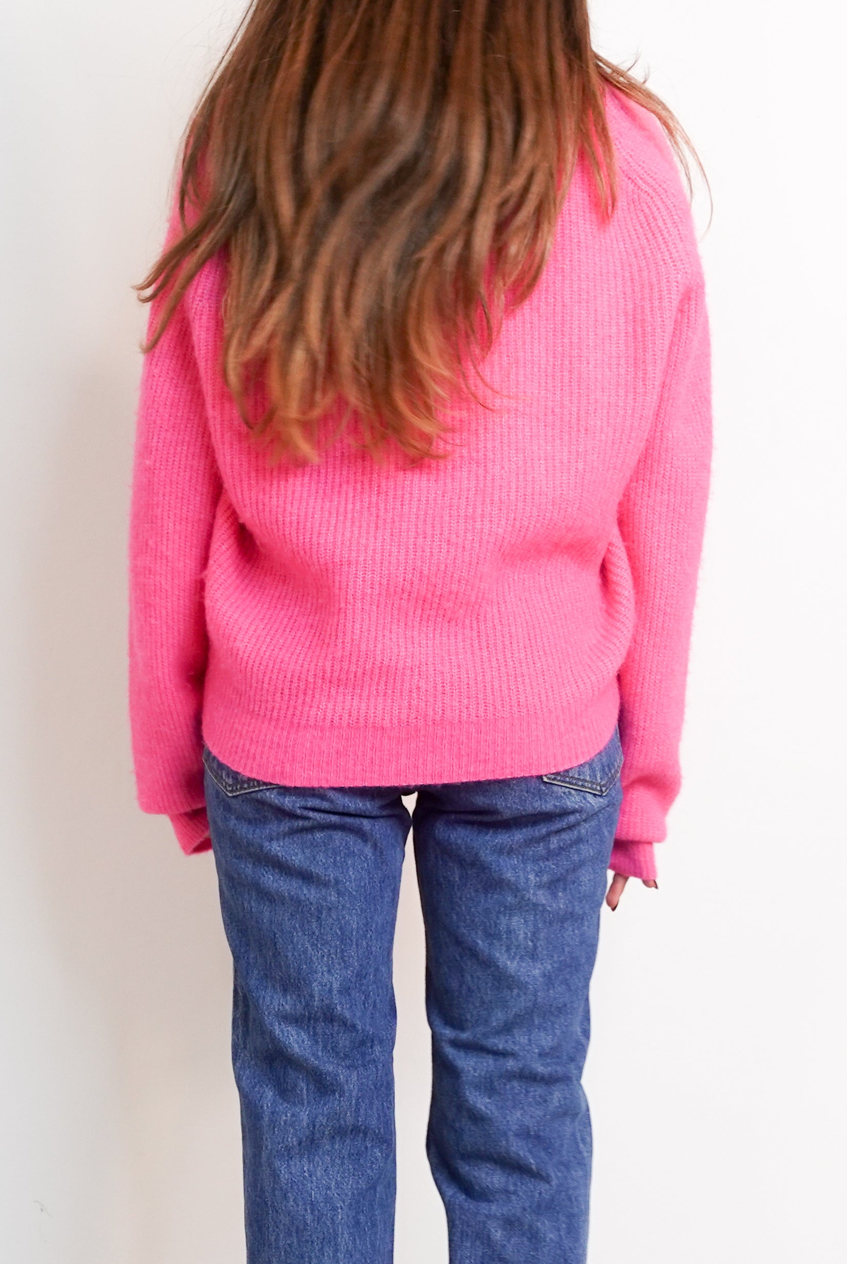 NEW Pink wool cardigan RRP £168