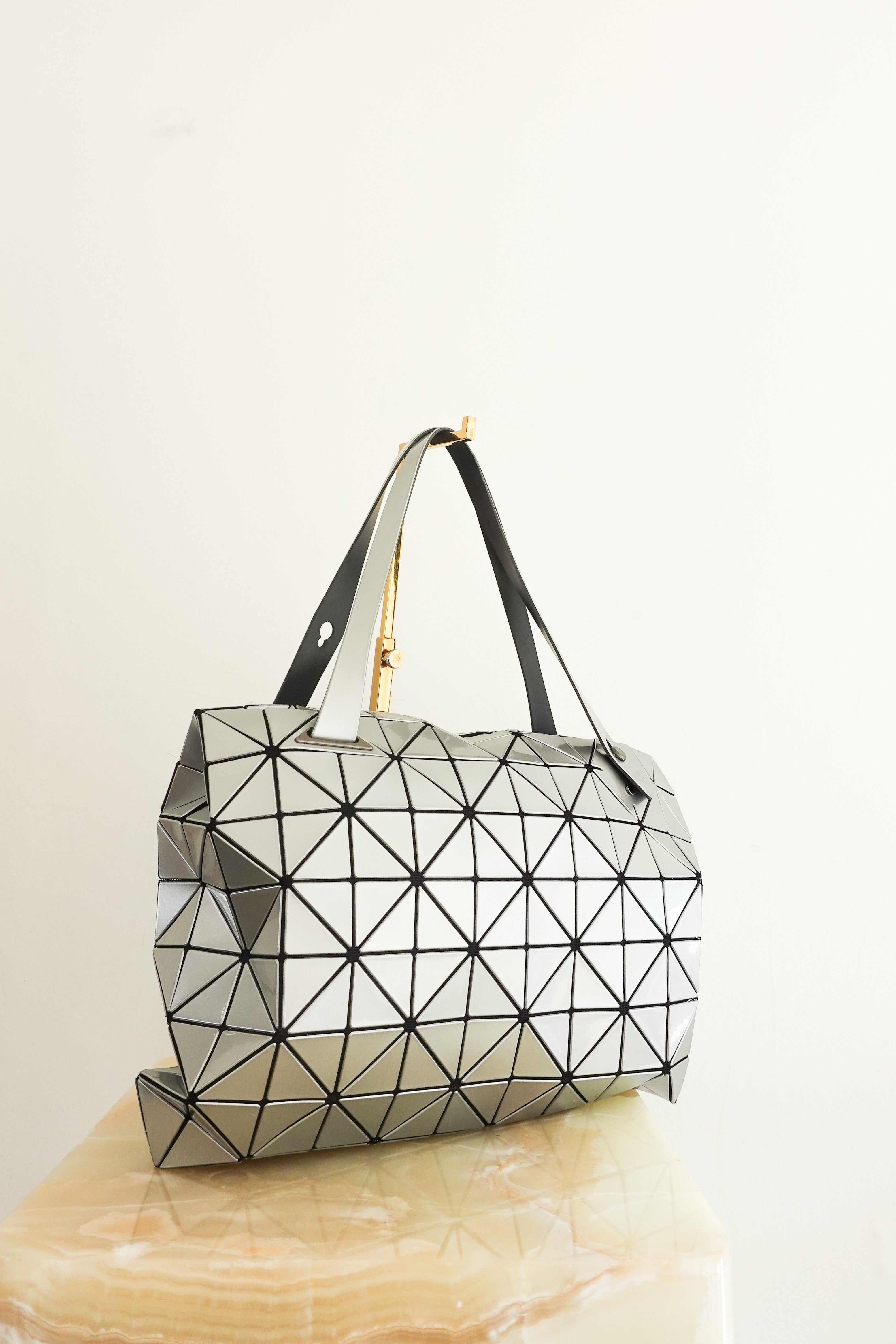 Lucent Metallic PVC tote bag RRP £795